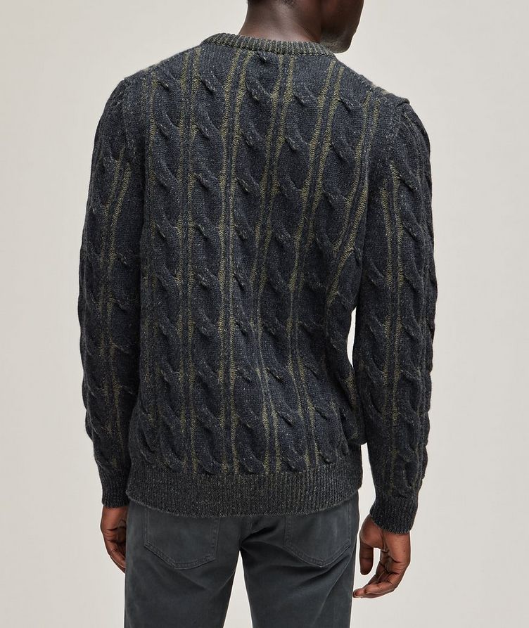 Vanise Cashmere Cable Knit Sweater image 2