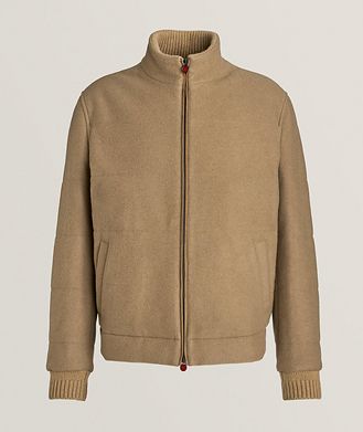 Kiton Reversible Wool-Blend Coat 