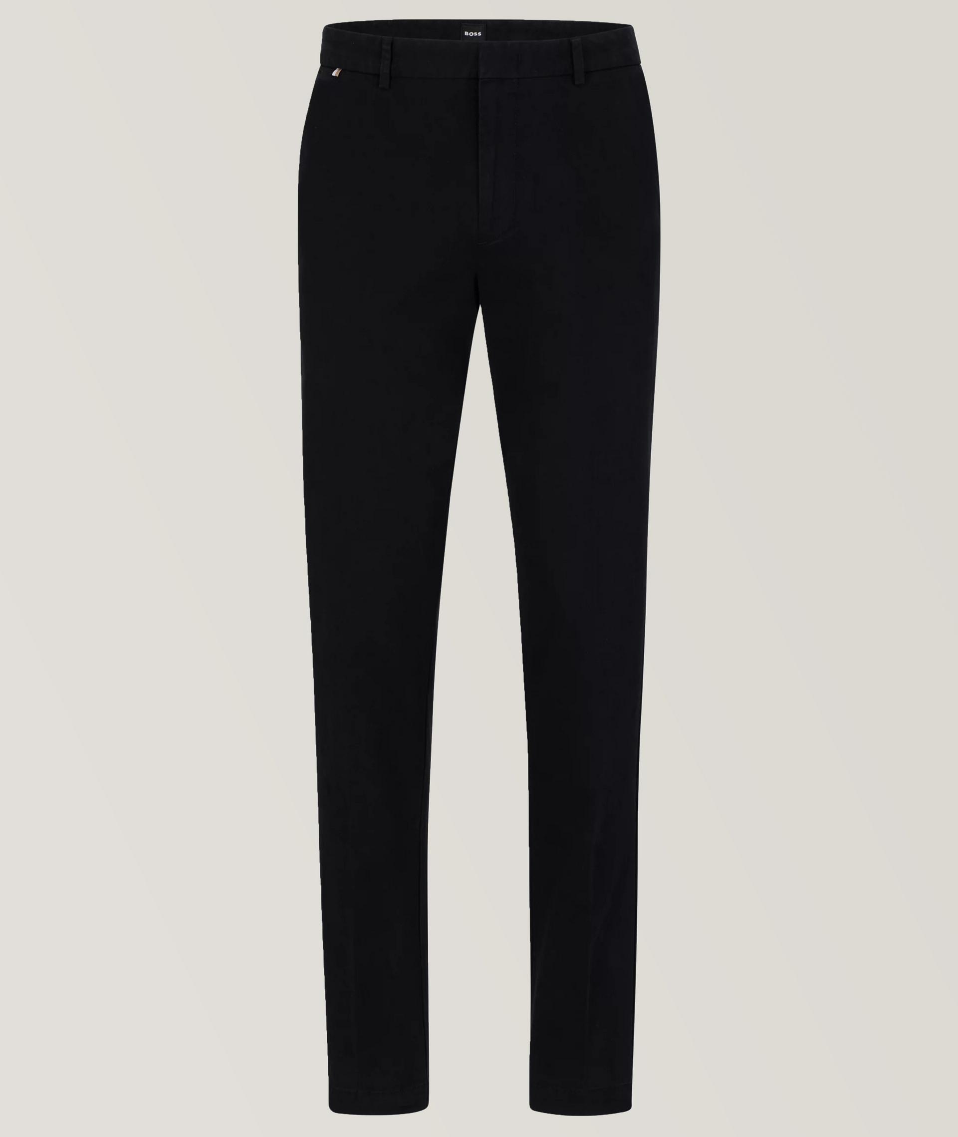Chino en coton extensible de coupe amincie image 0