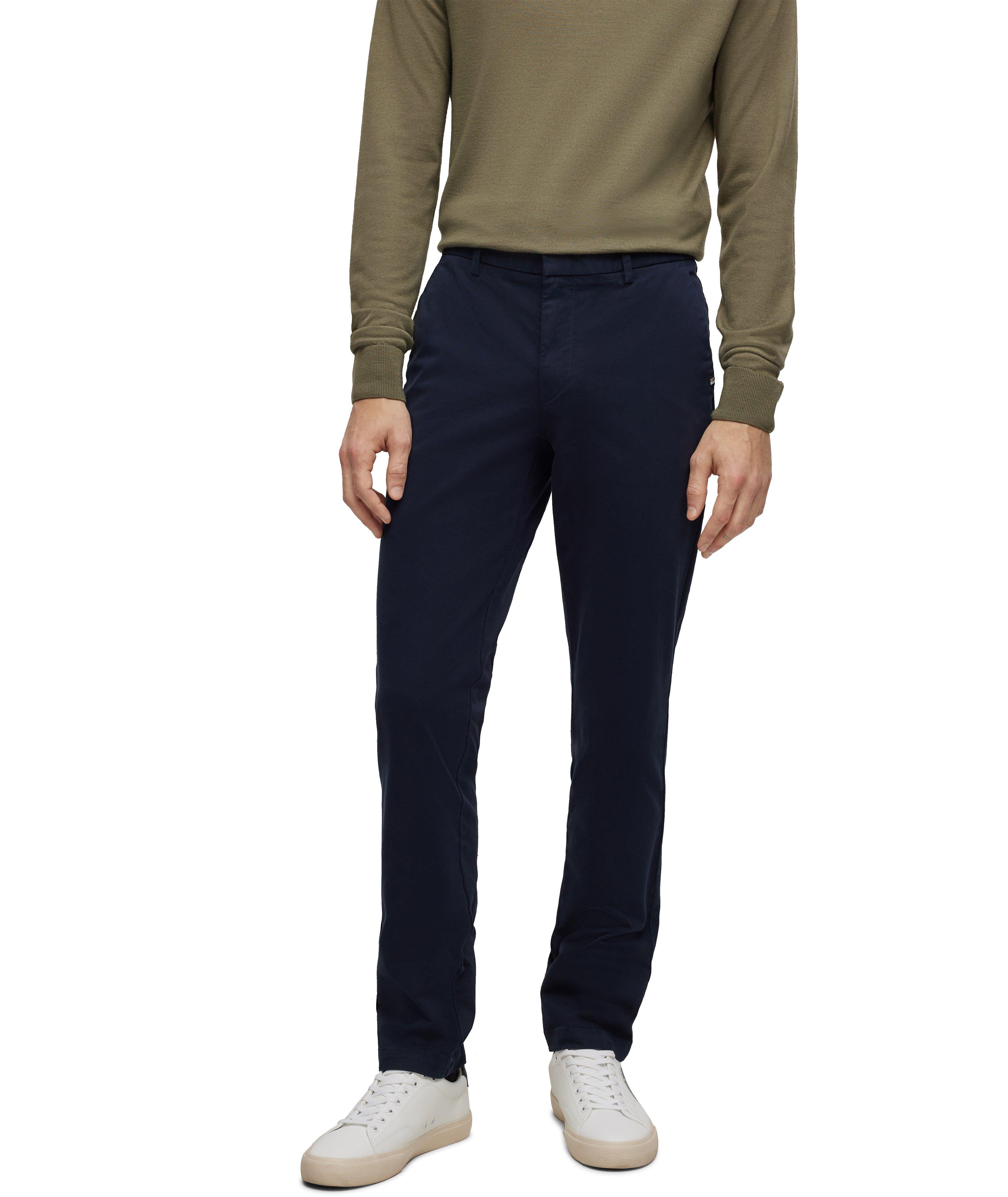 Dark blue best sale chino pants