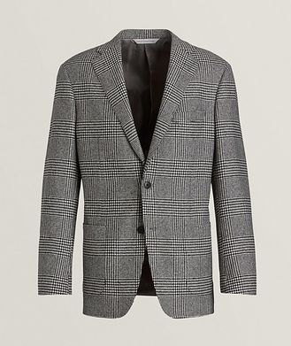 Samuelsohn Cosmo Glen Check Wool Cashmere Sport Jacket