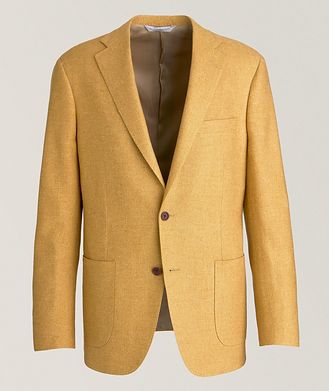 Samuelsohn Cosmo Mélange Wool-Blend Sport Jacket