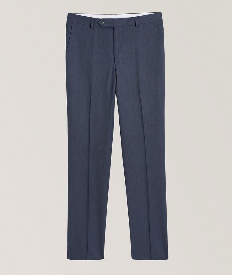 Super 110s Herringbone Stretch-Wool Blend Dress Pants image 0