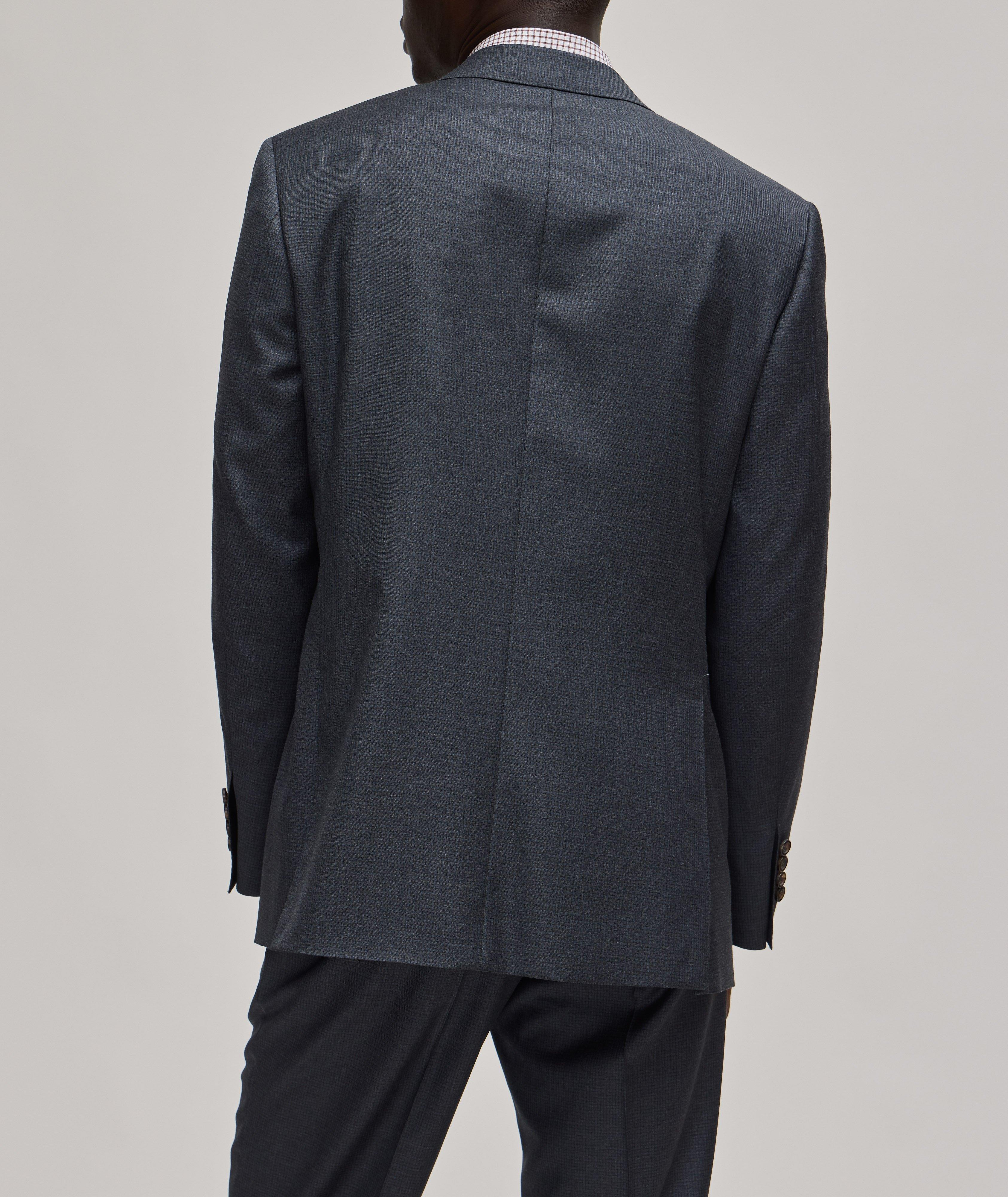 Micro Check Wool Suit image 2
