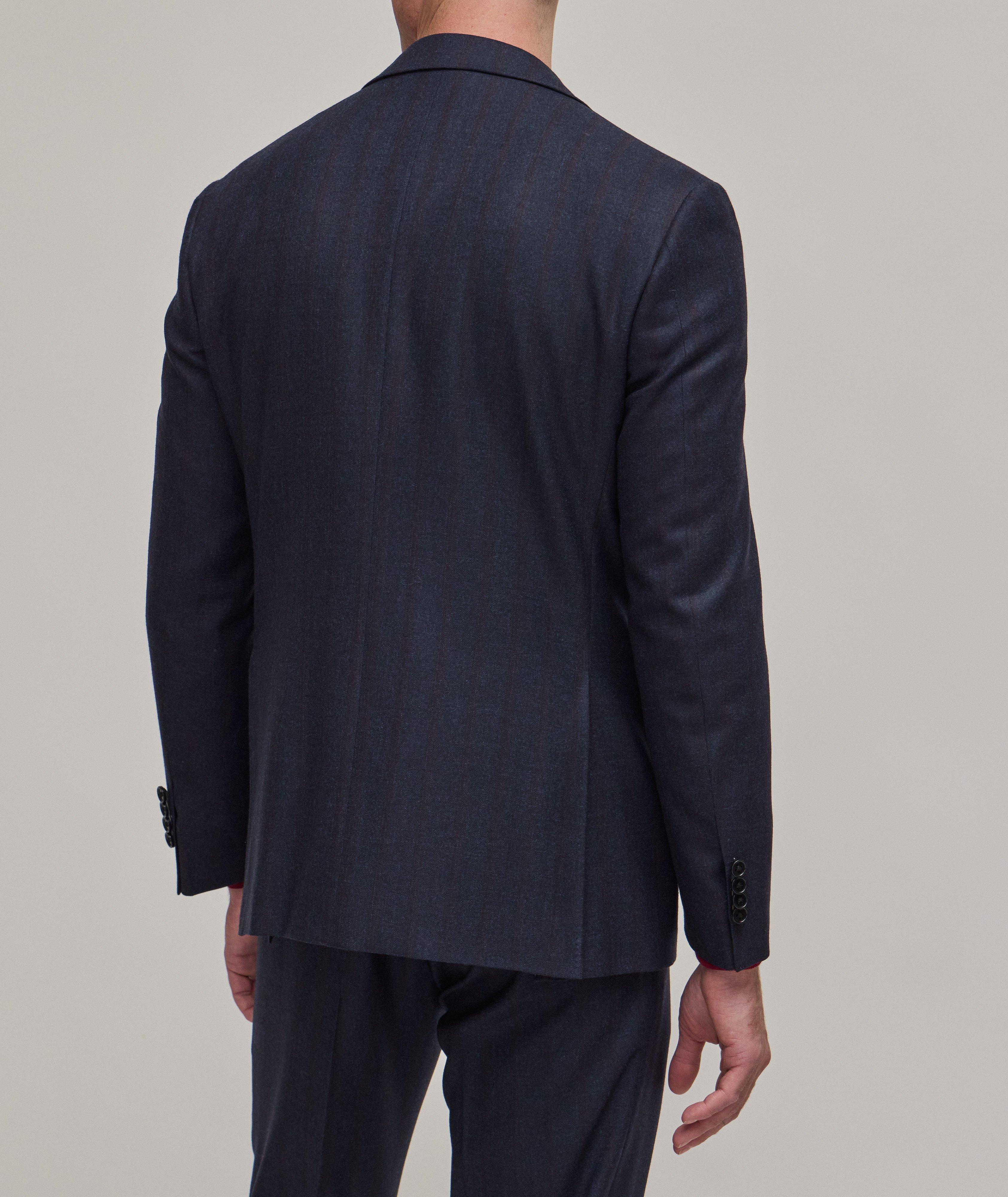 Kei Striped Natural Comfort Wool Suit image 2