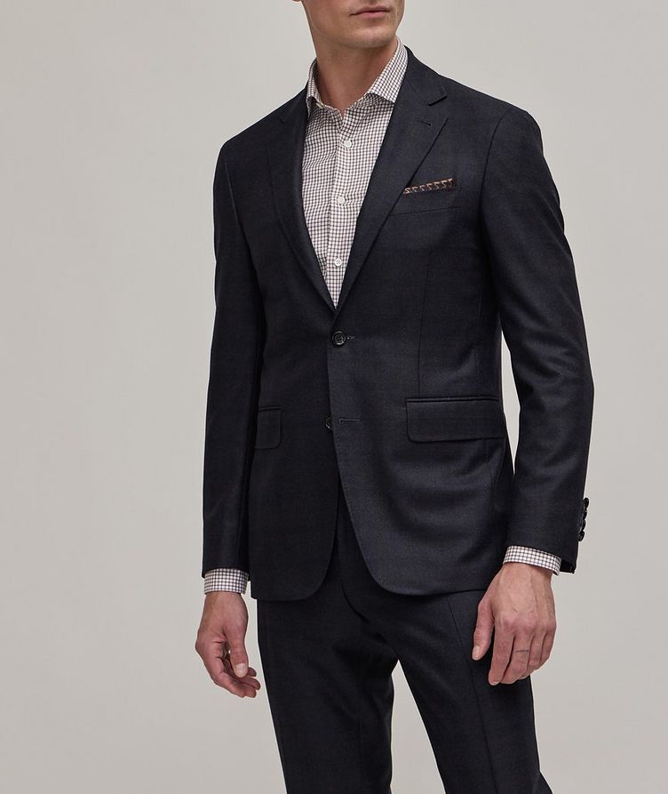 Kei Tonal Checkered Wool Suit image 1