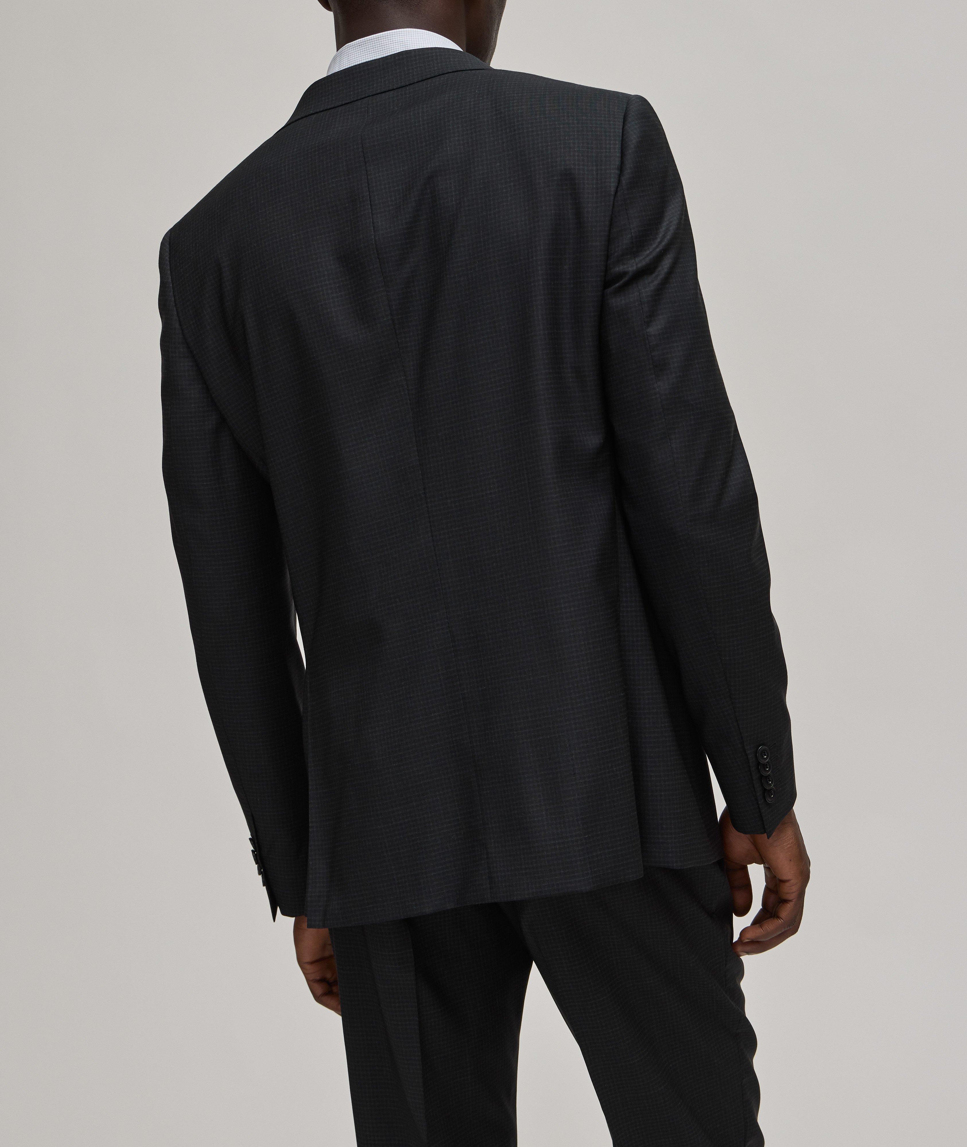 Black Edition Miniature Check Stretch-Wool Suit image 2
