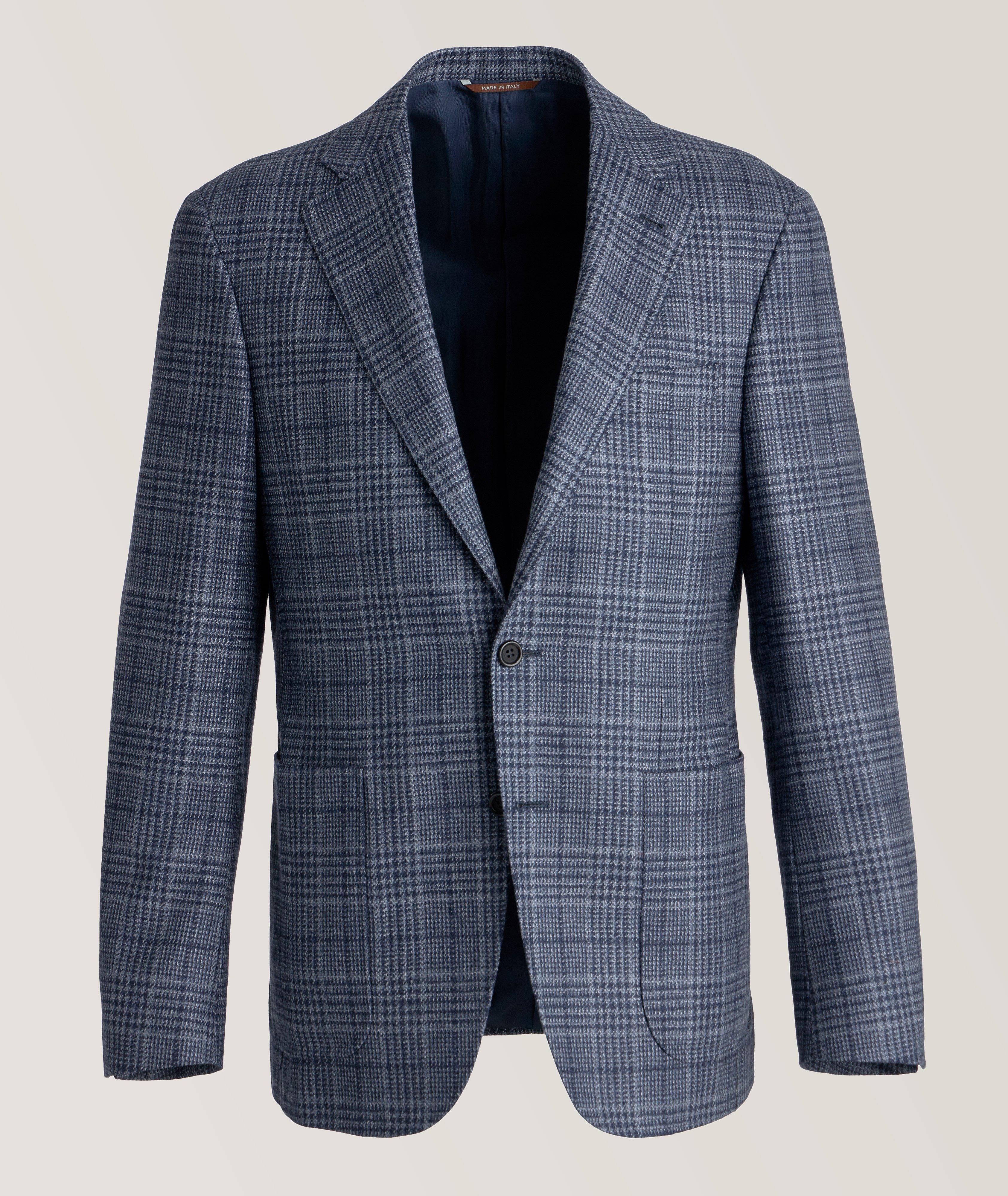 Kei Slim-Fit Checked Sport Jacket image 0