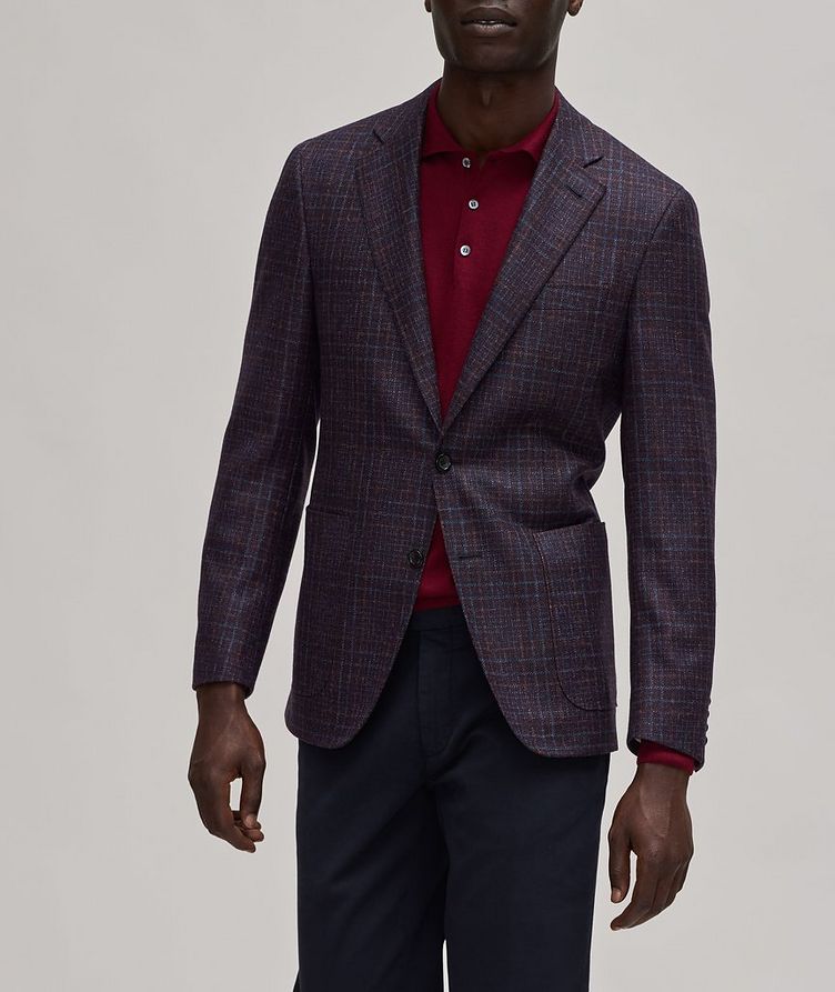 Kei Multi Checkered Wool Sport Jacket image 1