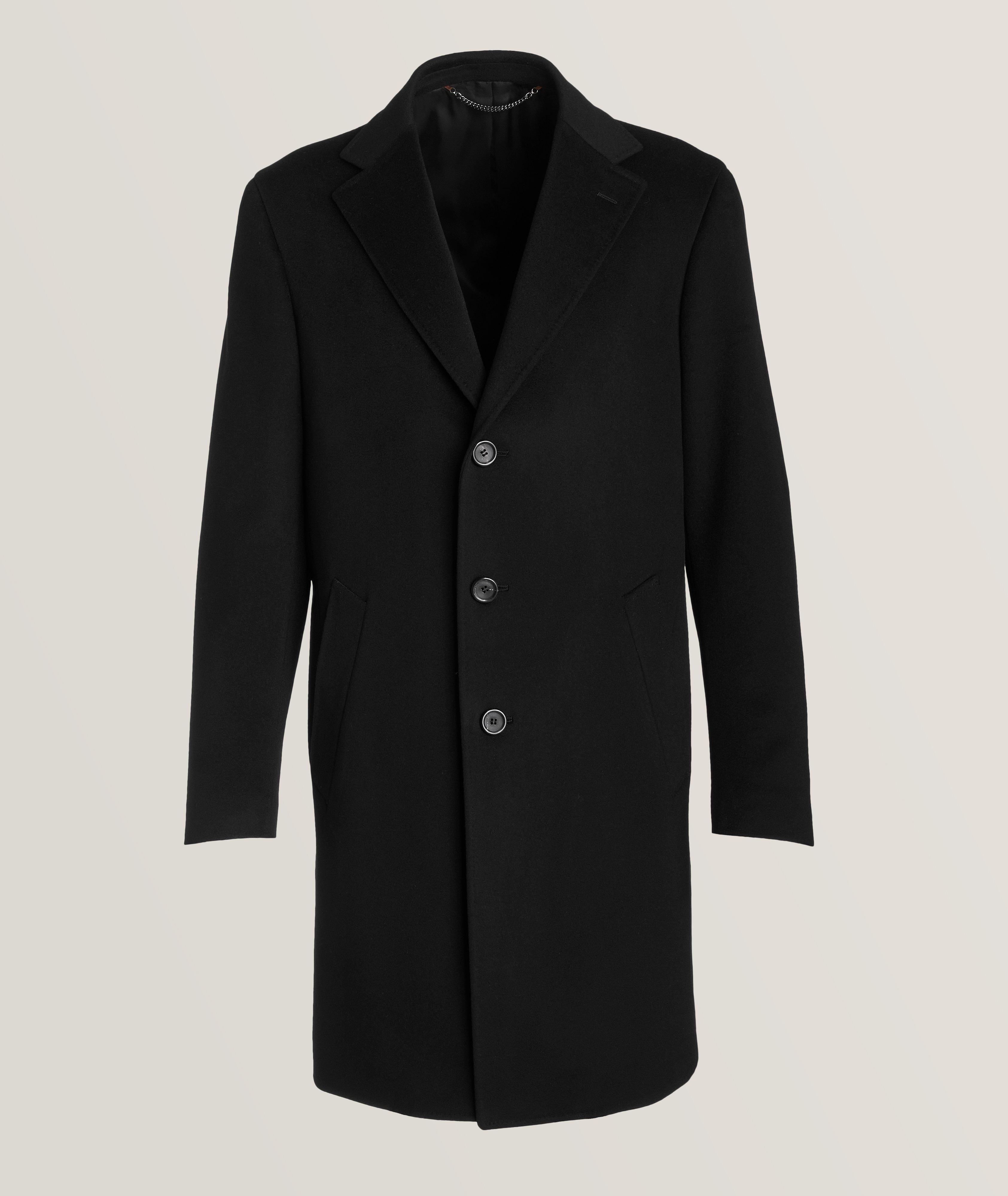 Canali Kei Wool-Cashmere Overcoat