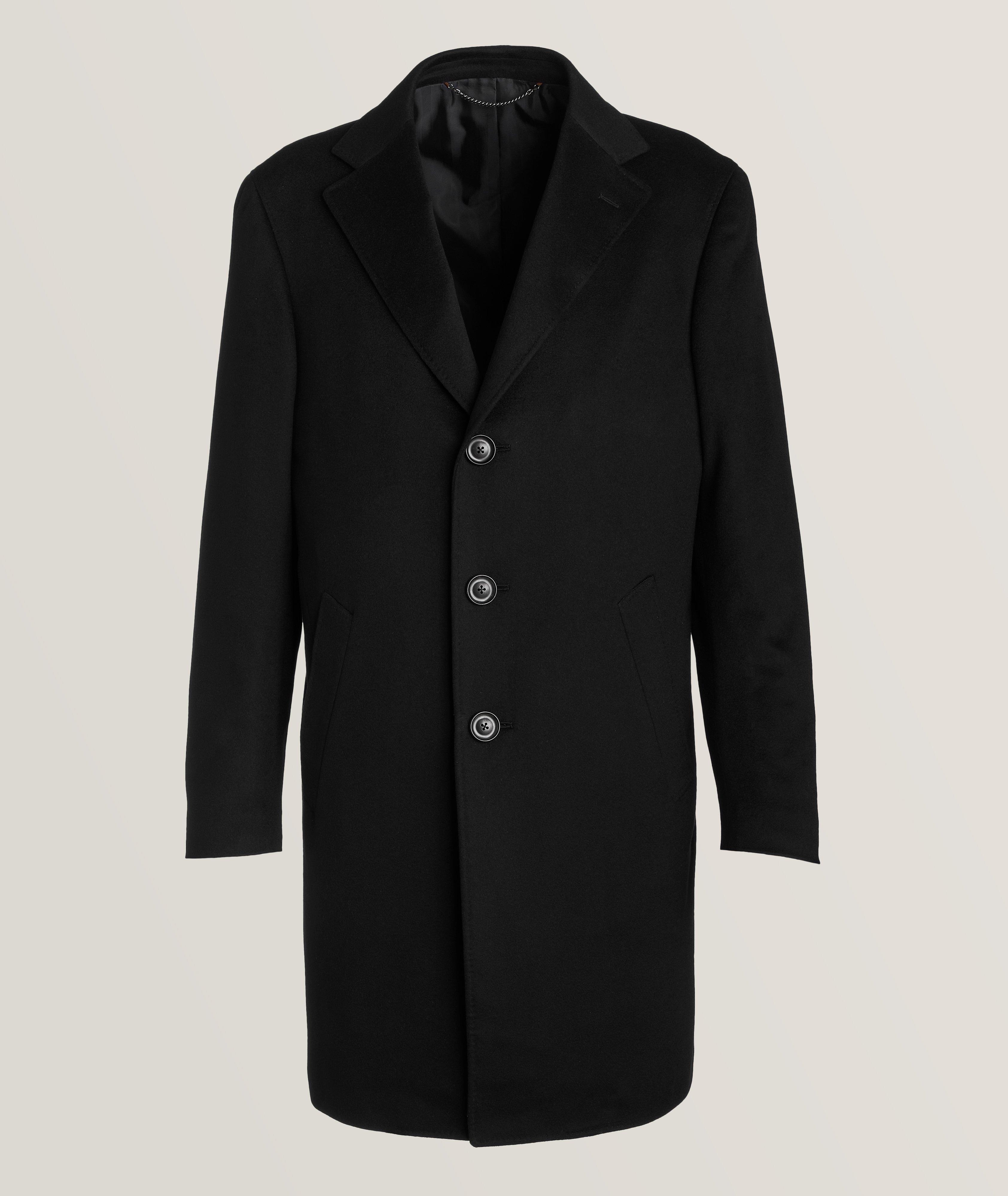 Canali cashmere clearance overcoat