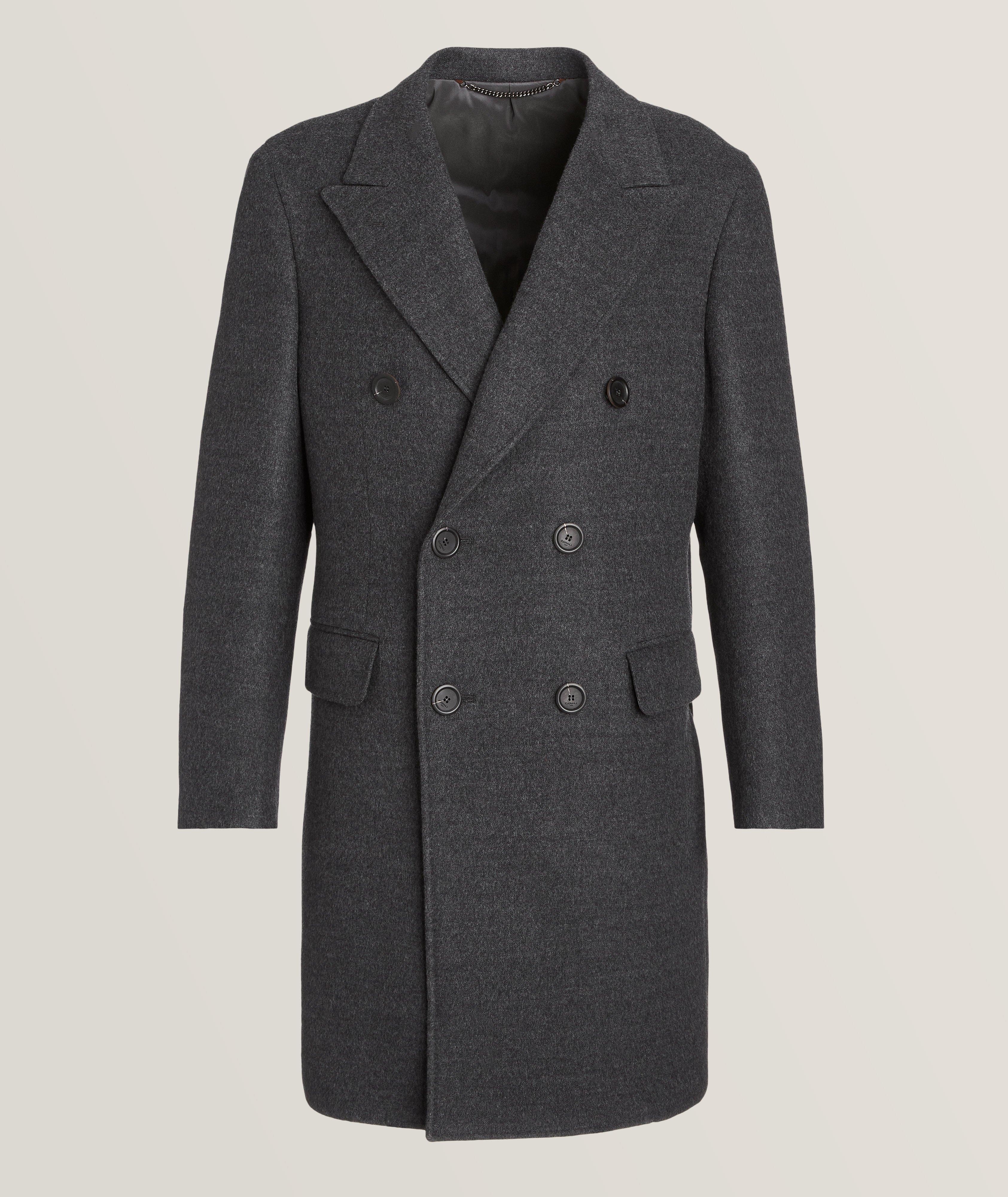 Canali hotsell overcoat sale