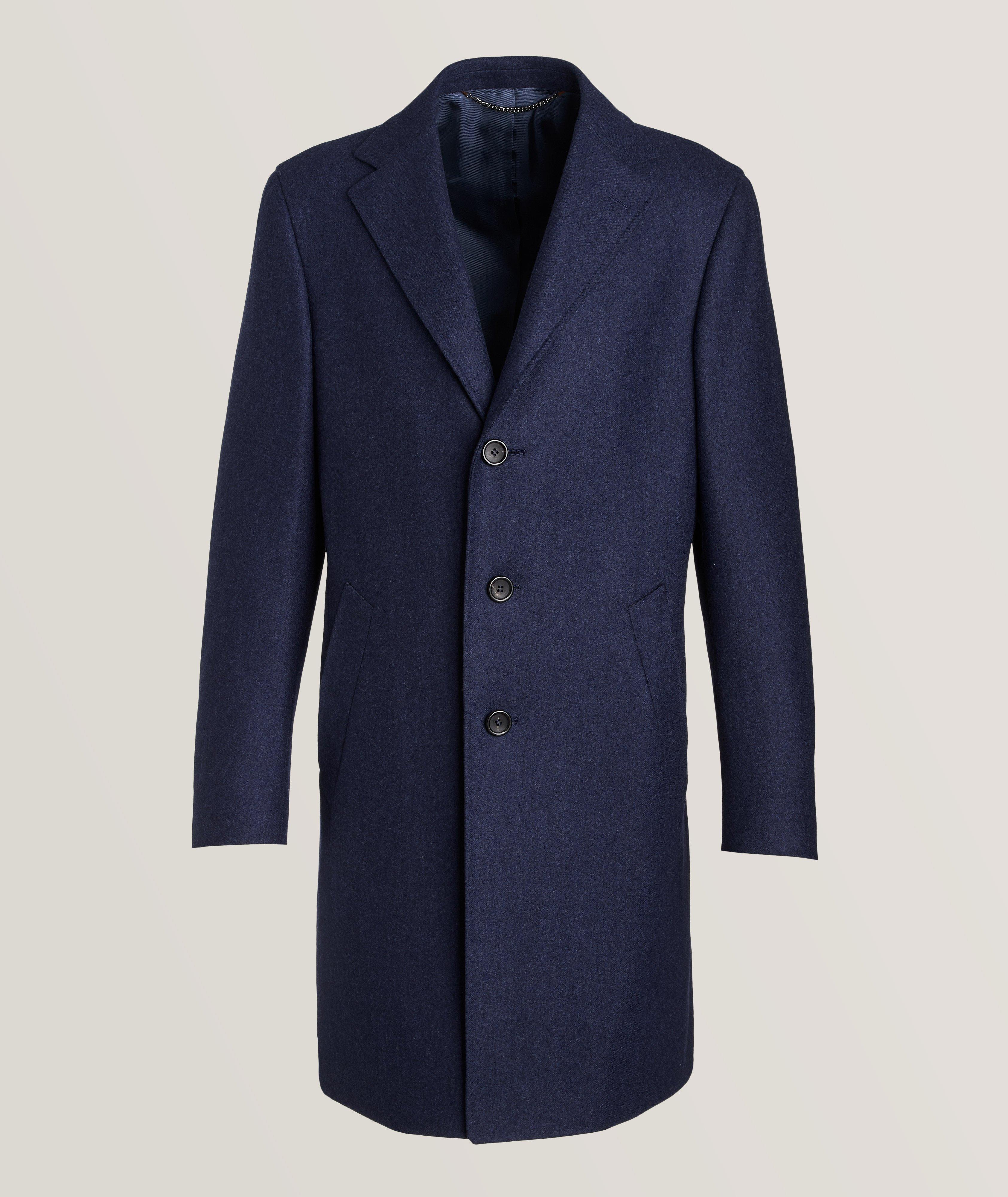 Canali Kei Wool Double Faced Overcoat | Coats | Harry Rosen