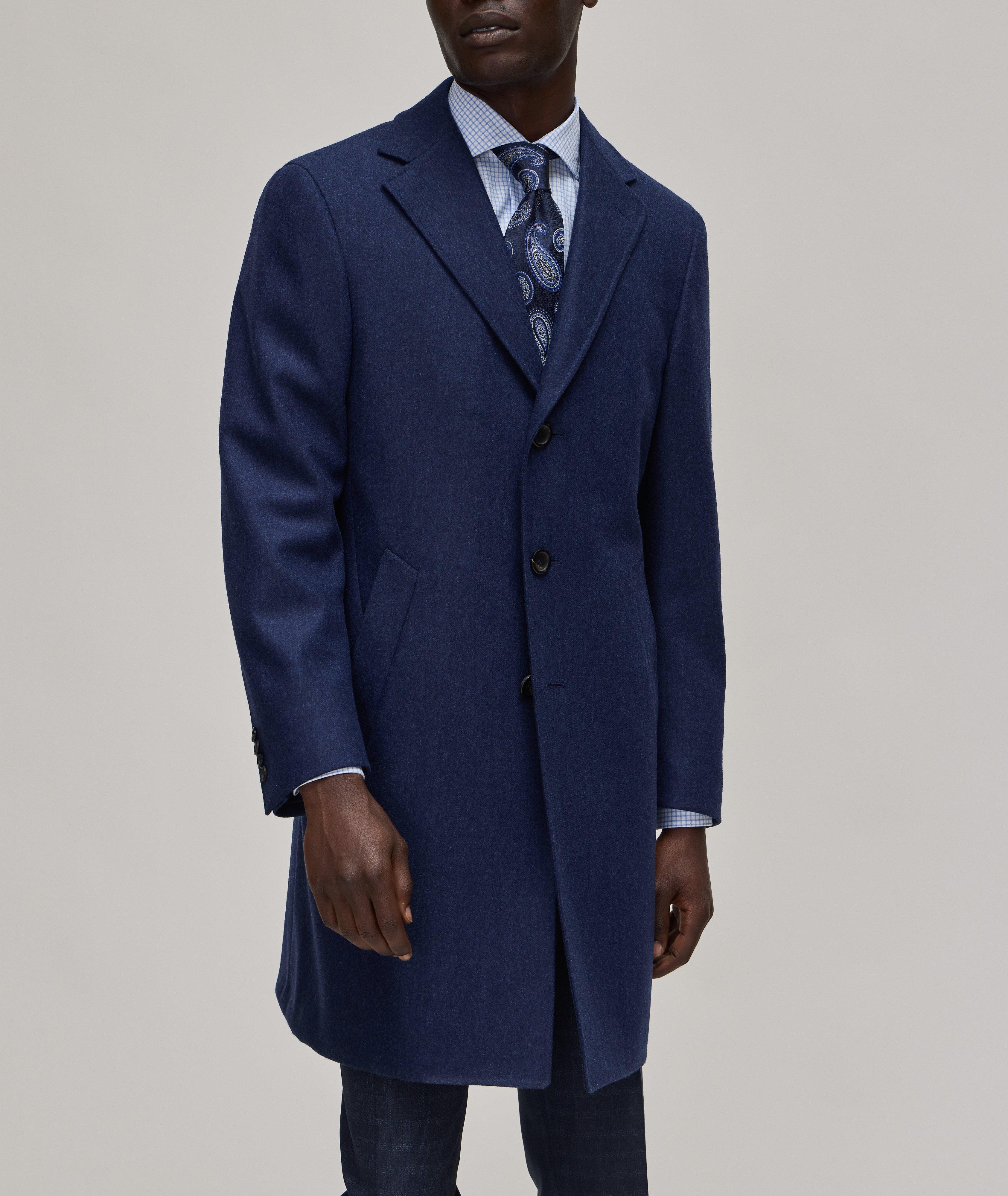 Kei Wool Double Faced Overcoat