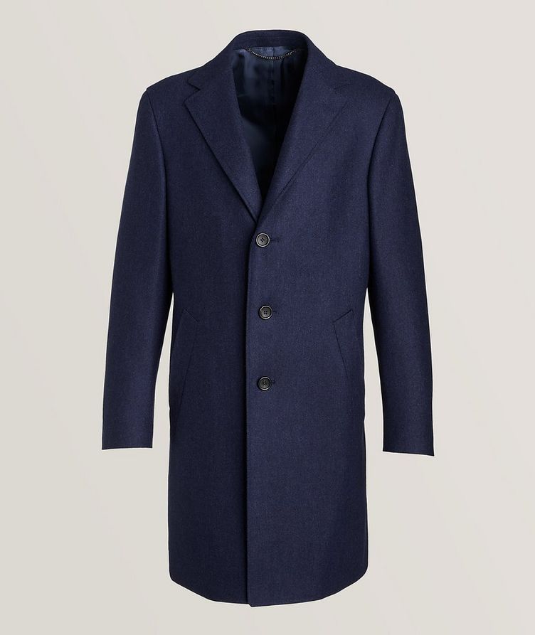 Kei Wool Double Faced Overcoat image 0