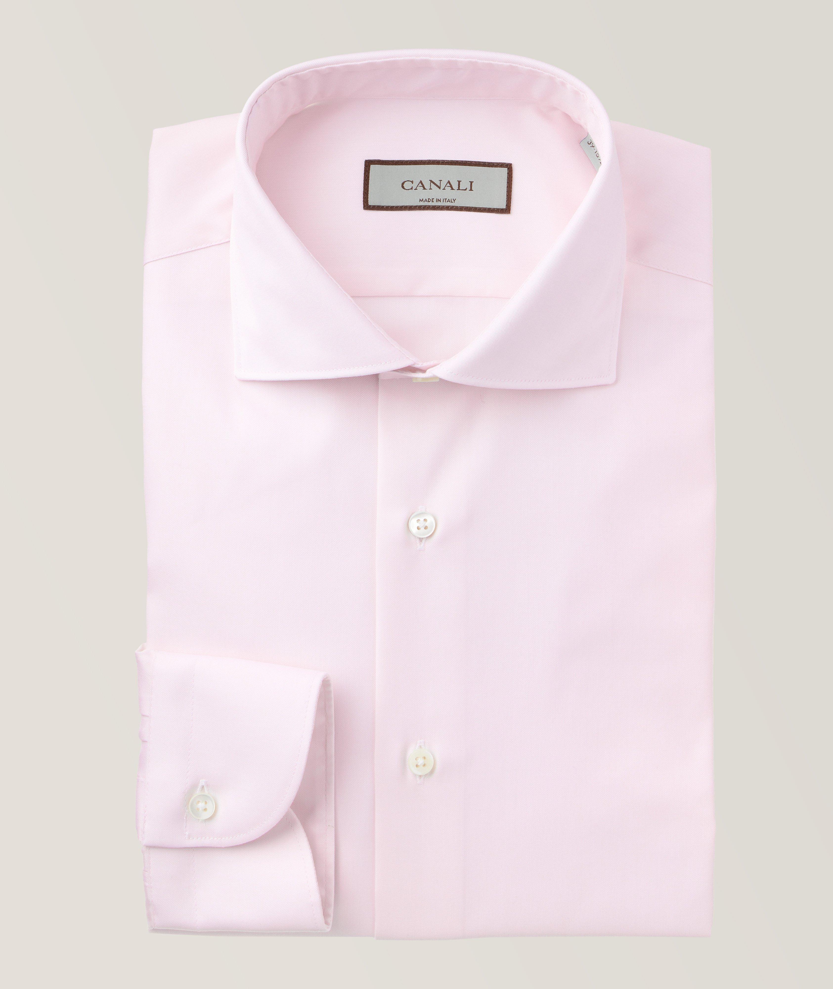 Slim-Fit Cotton Dress Shirt image 0