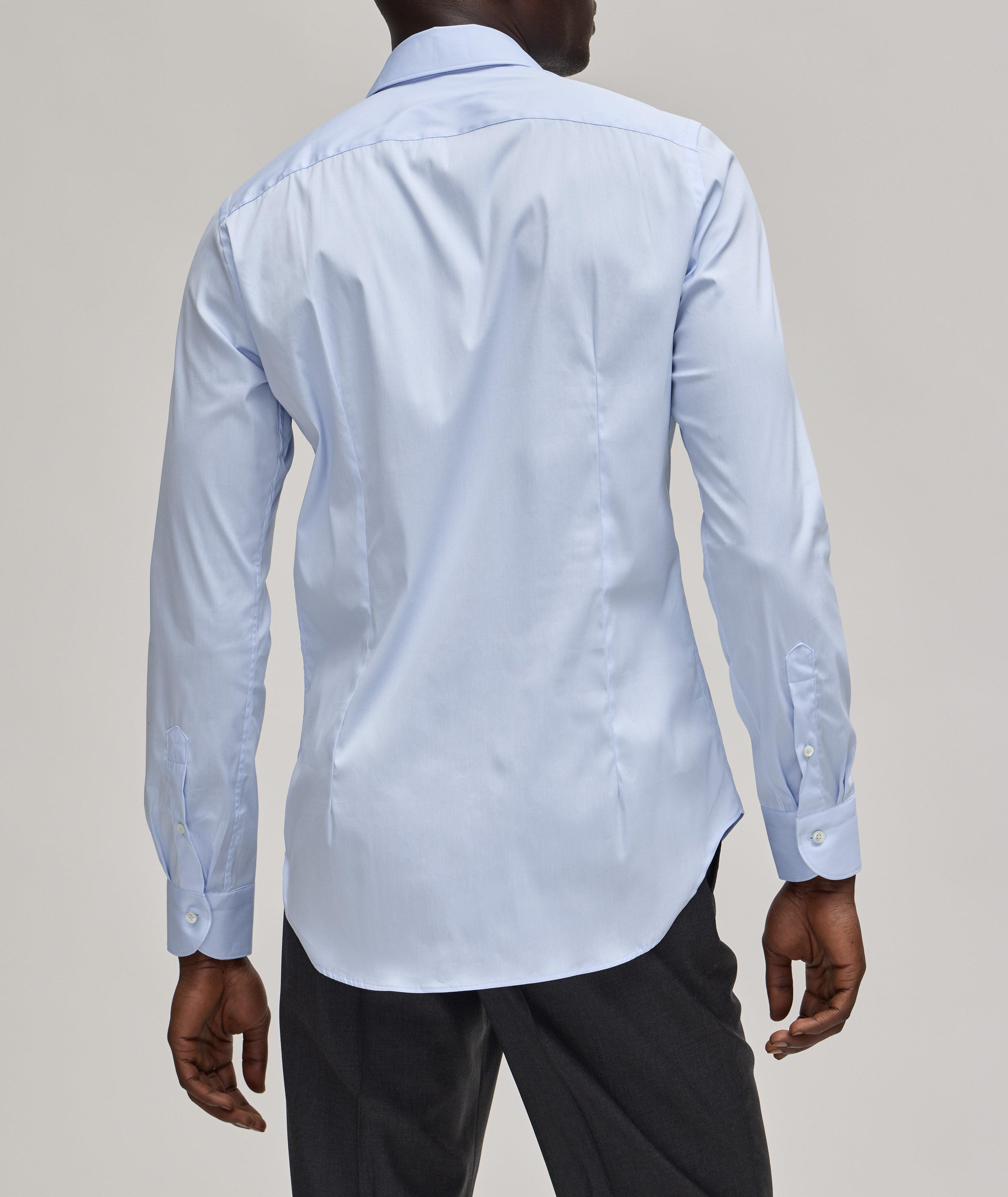 Chemise habillée en coton extensible de coupe amincie image 2