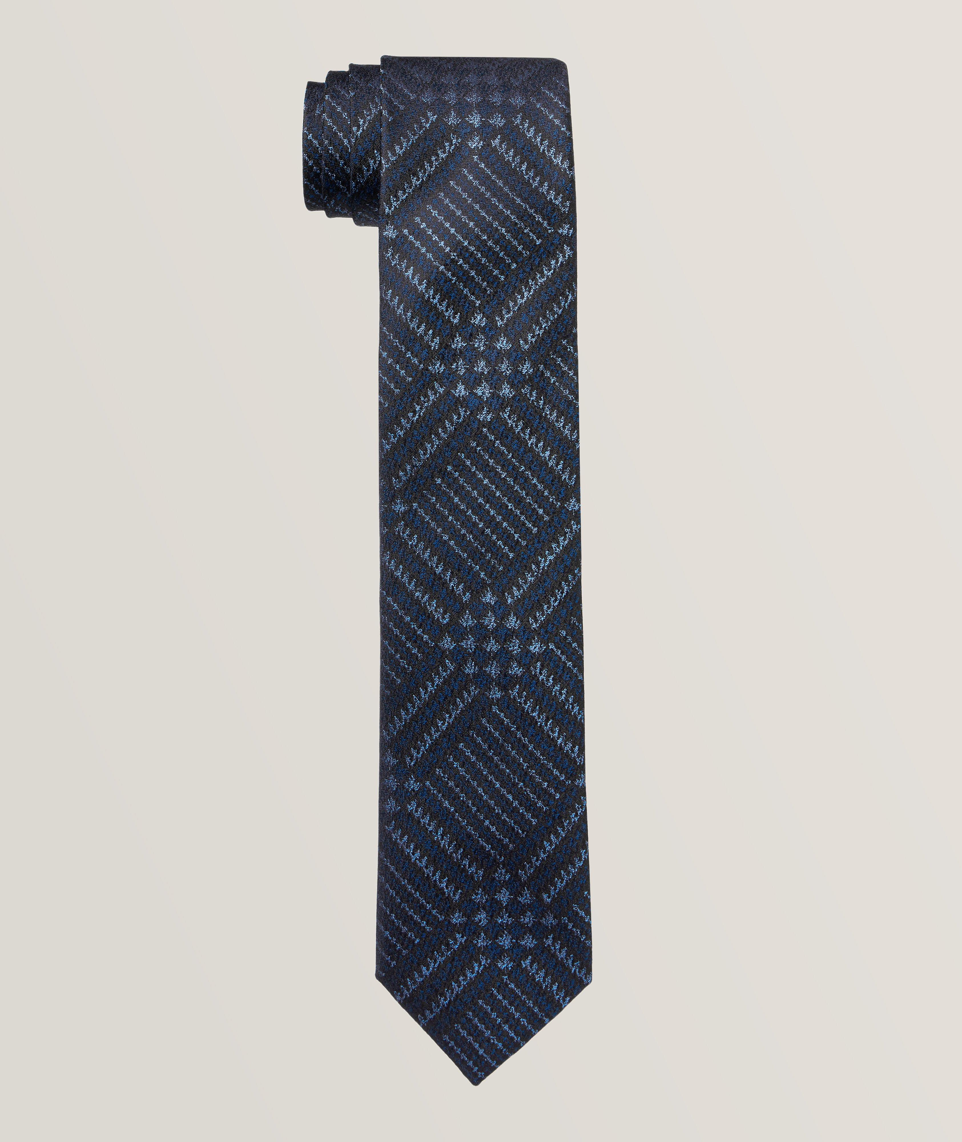 Neat Pattern Silk Tie image 0