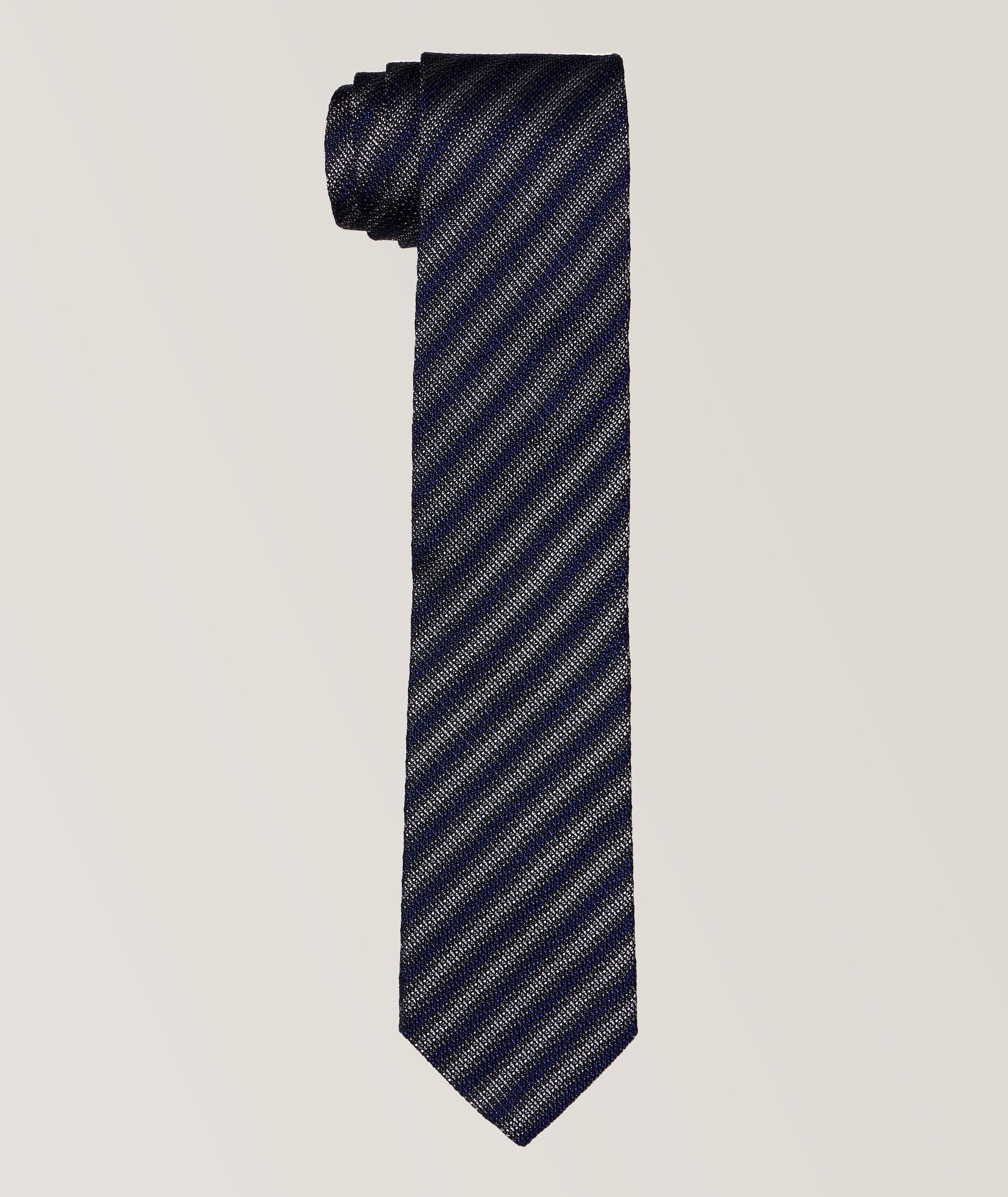 Canali Striped Patten Silk Tie | Ties, Pocket Squares & Formal | Harry ...