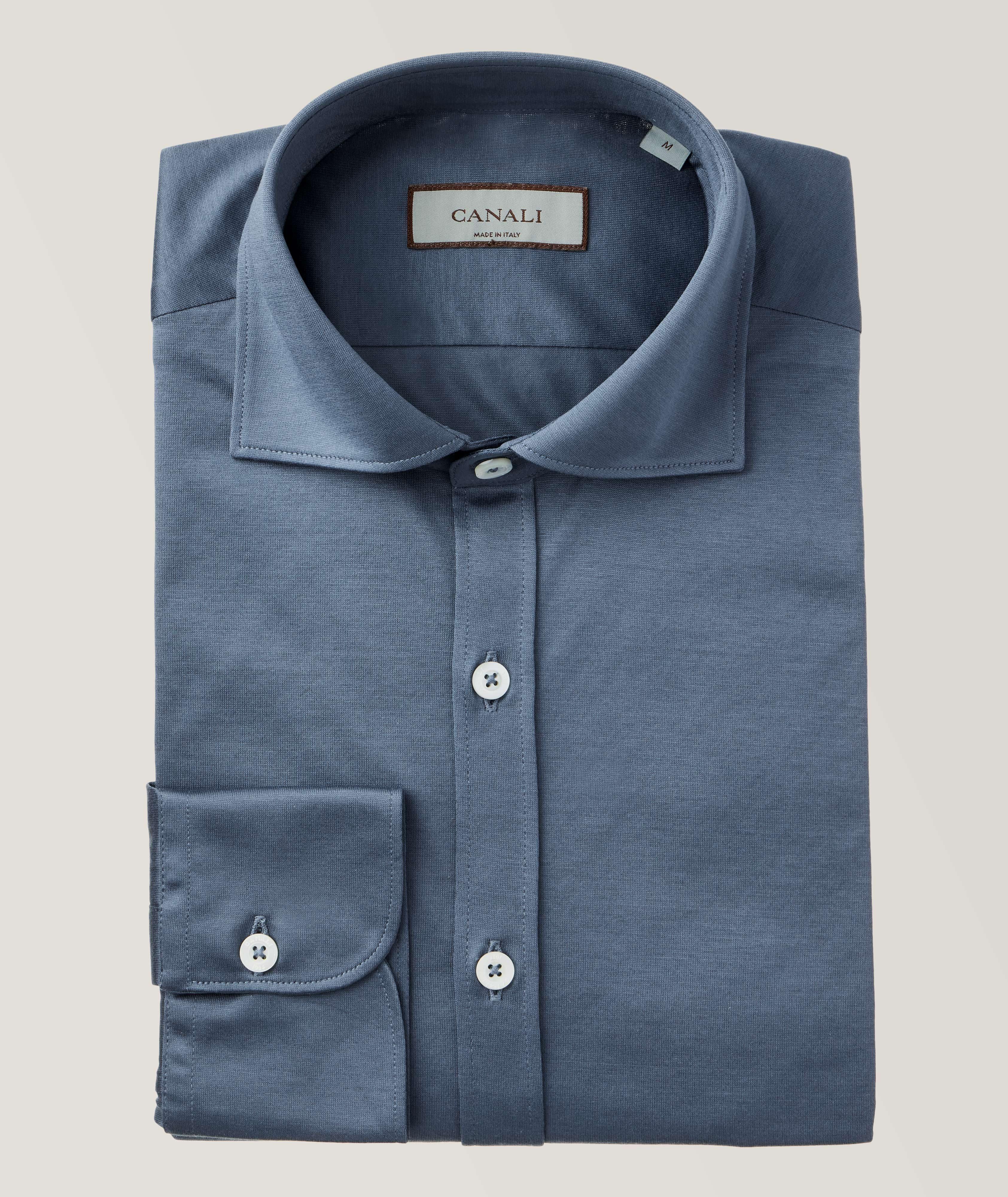 Jersey Cotton Dress Shirt image 0