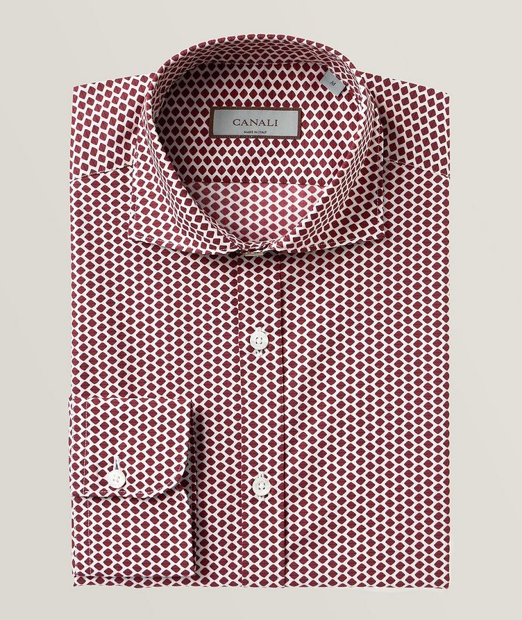 Regular-Fit Motif Cotton Sport Shirt image 0