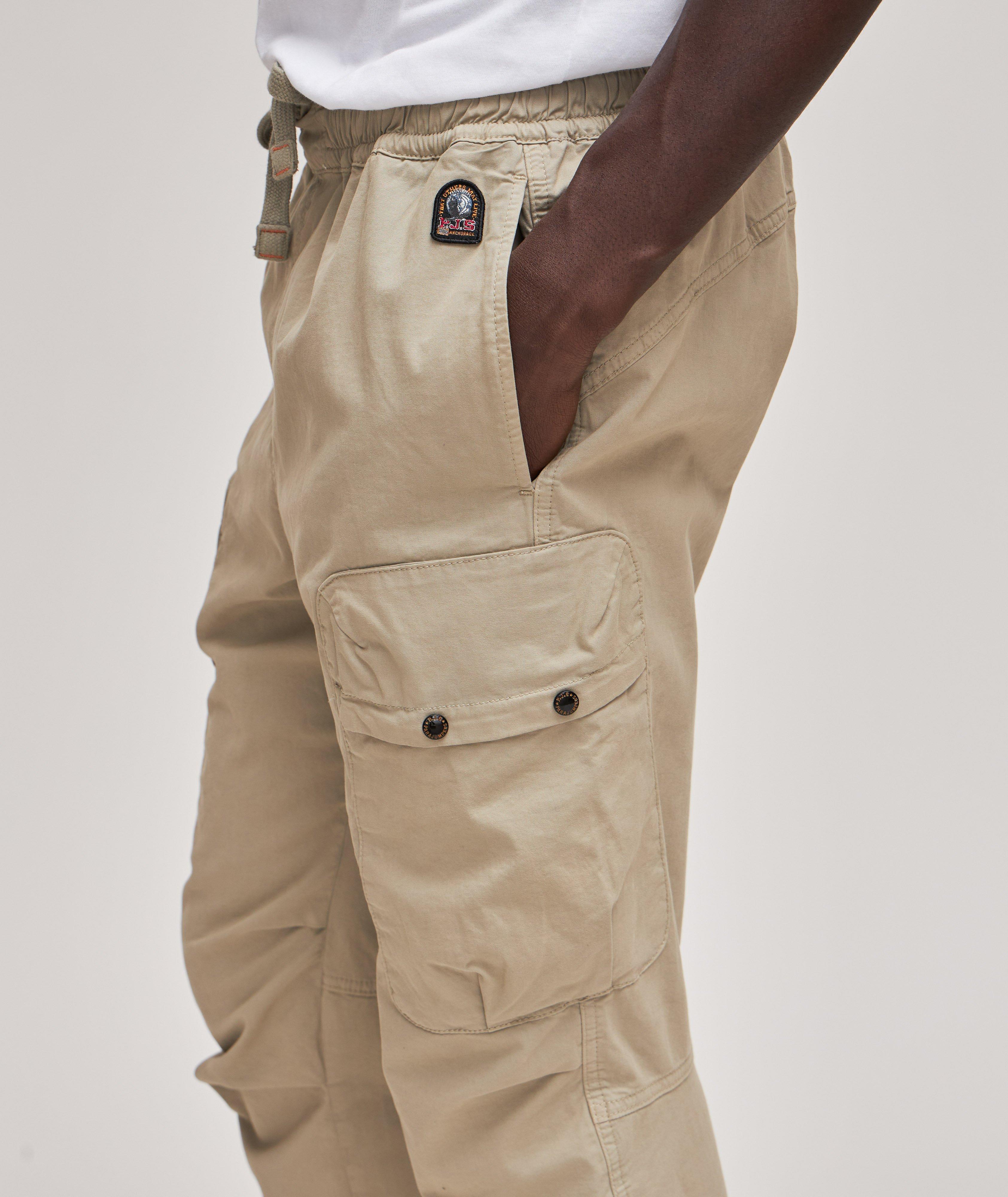 Technical Stretch-Cotton Cargo Pants image 1
