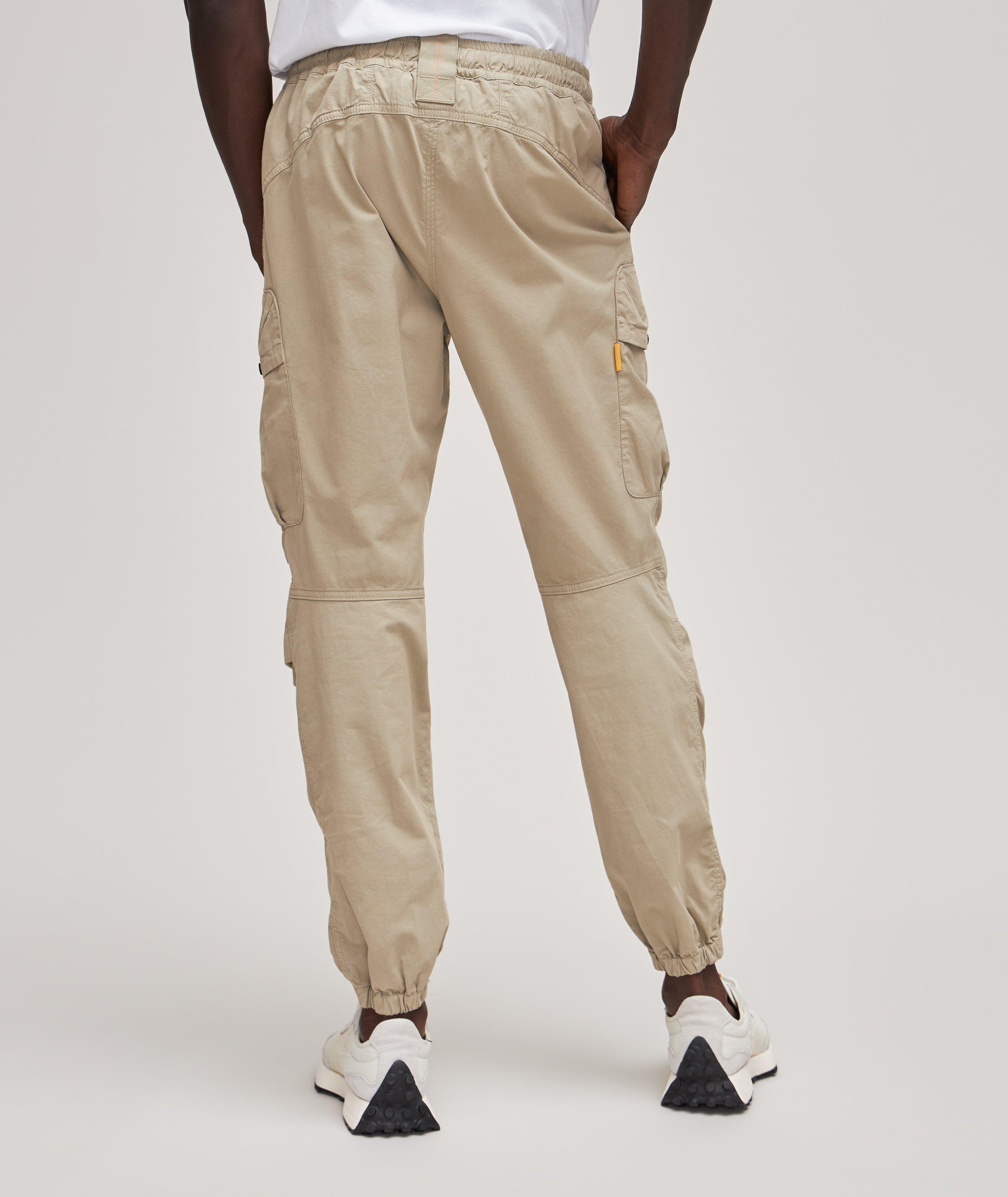Pantalon en coton extensible à poches cargos image 2