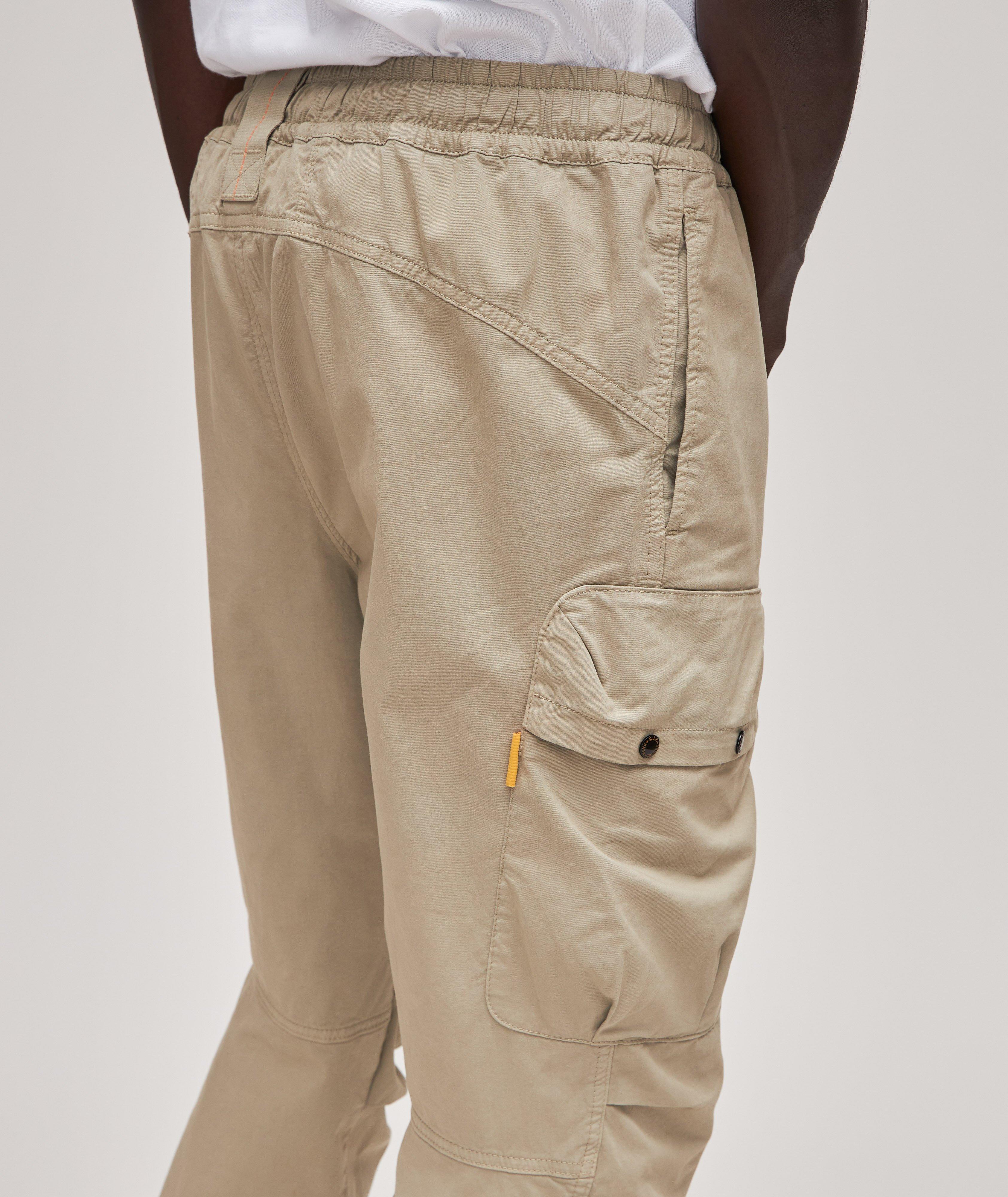 Pantalon en coton extensible à poches cargos image 3