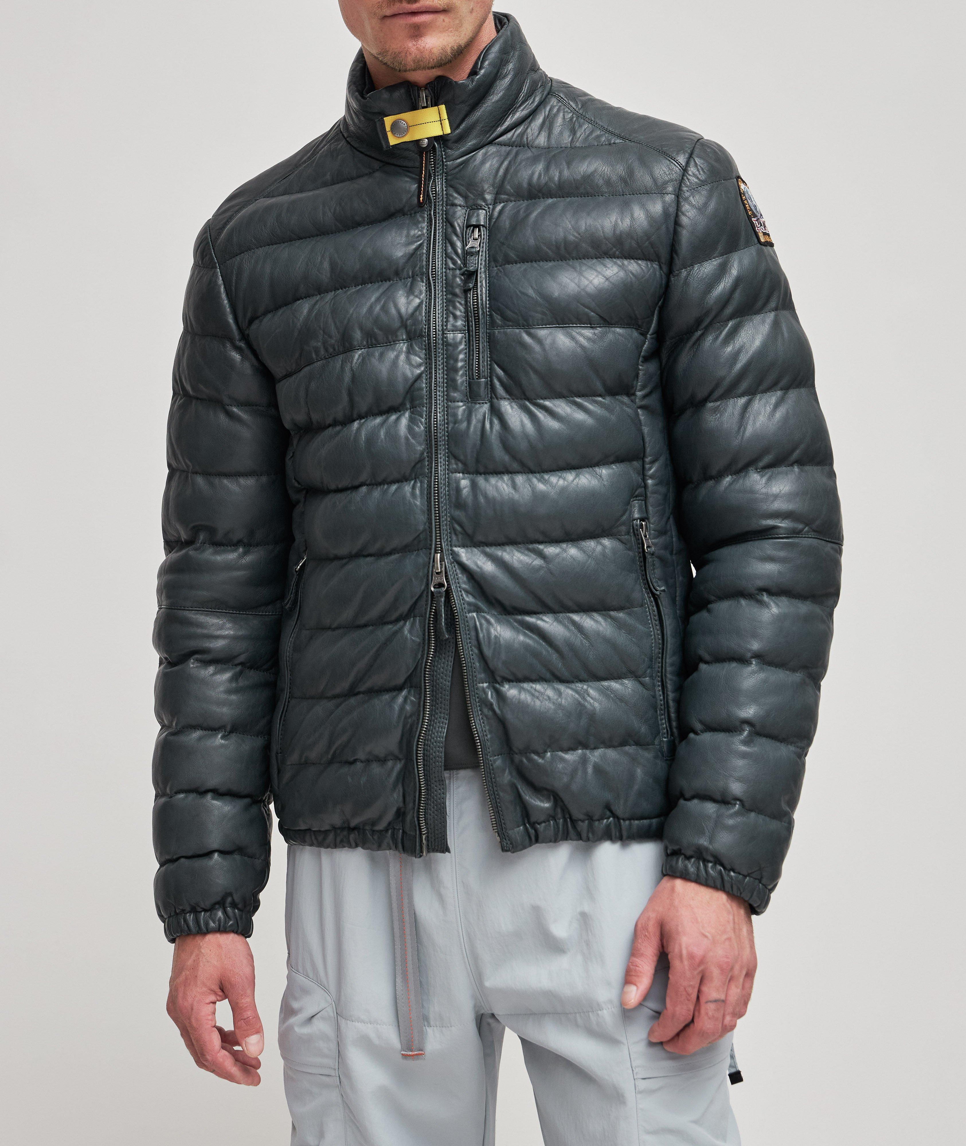 Parajumpers ernie outlet leather jacket