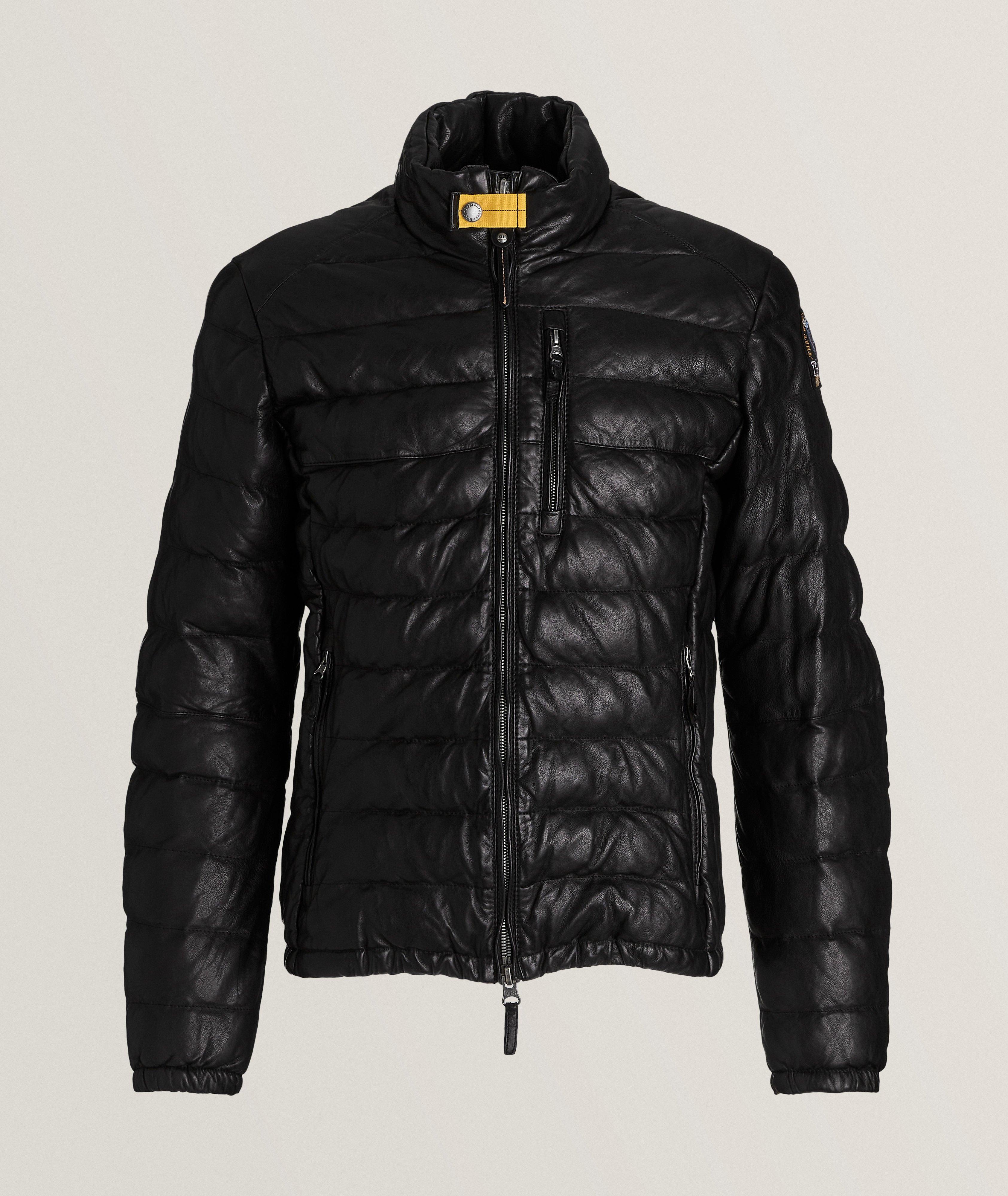 Blouson Ernie en cuir surpiqué image 0