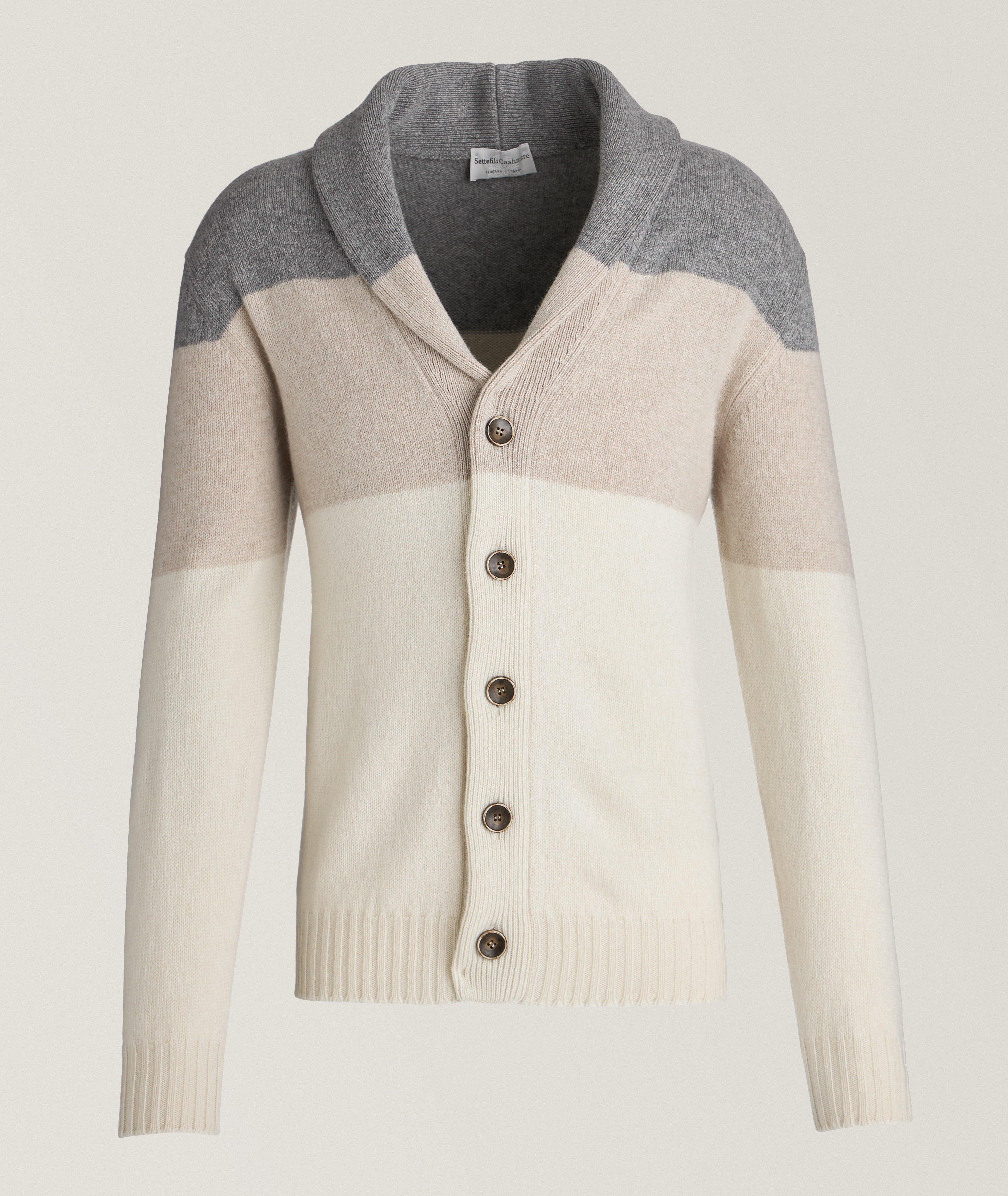 Settefili Colourblocking Cashmere Cardigan | Sweaters & Knits