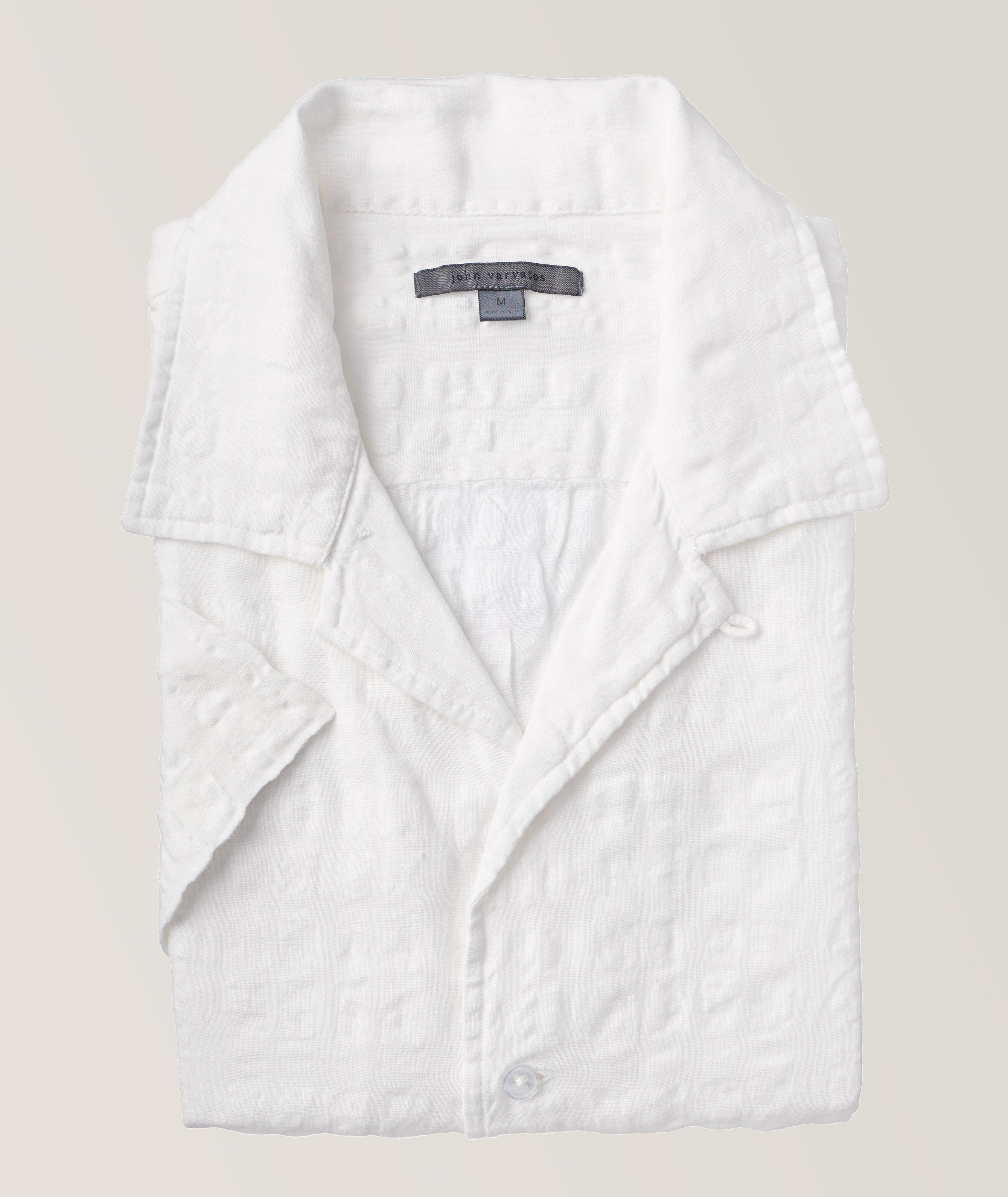 Chemise Danny en toile de lin et de coton image 0