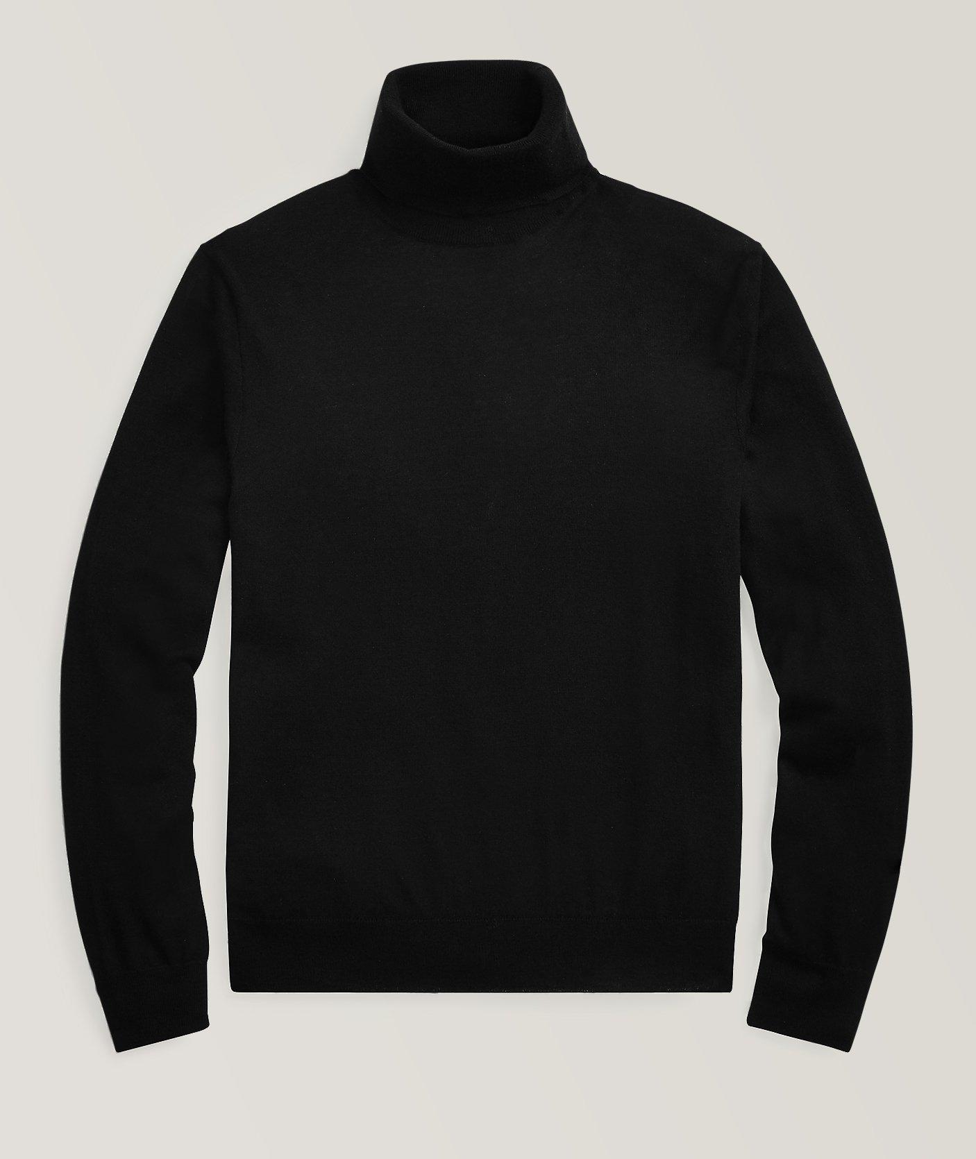 Cashmere Jersey Turtle Neck image 0