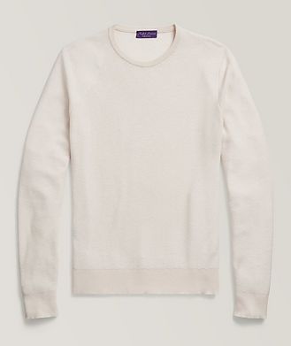 Ralph Lauren Purple Label Silk-Cashmere Blend Sweater
