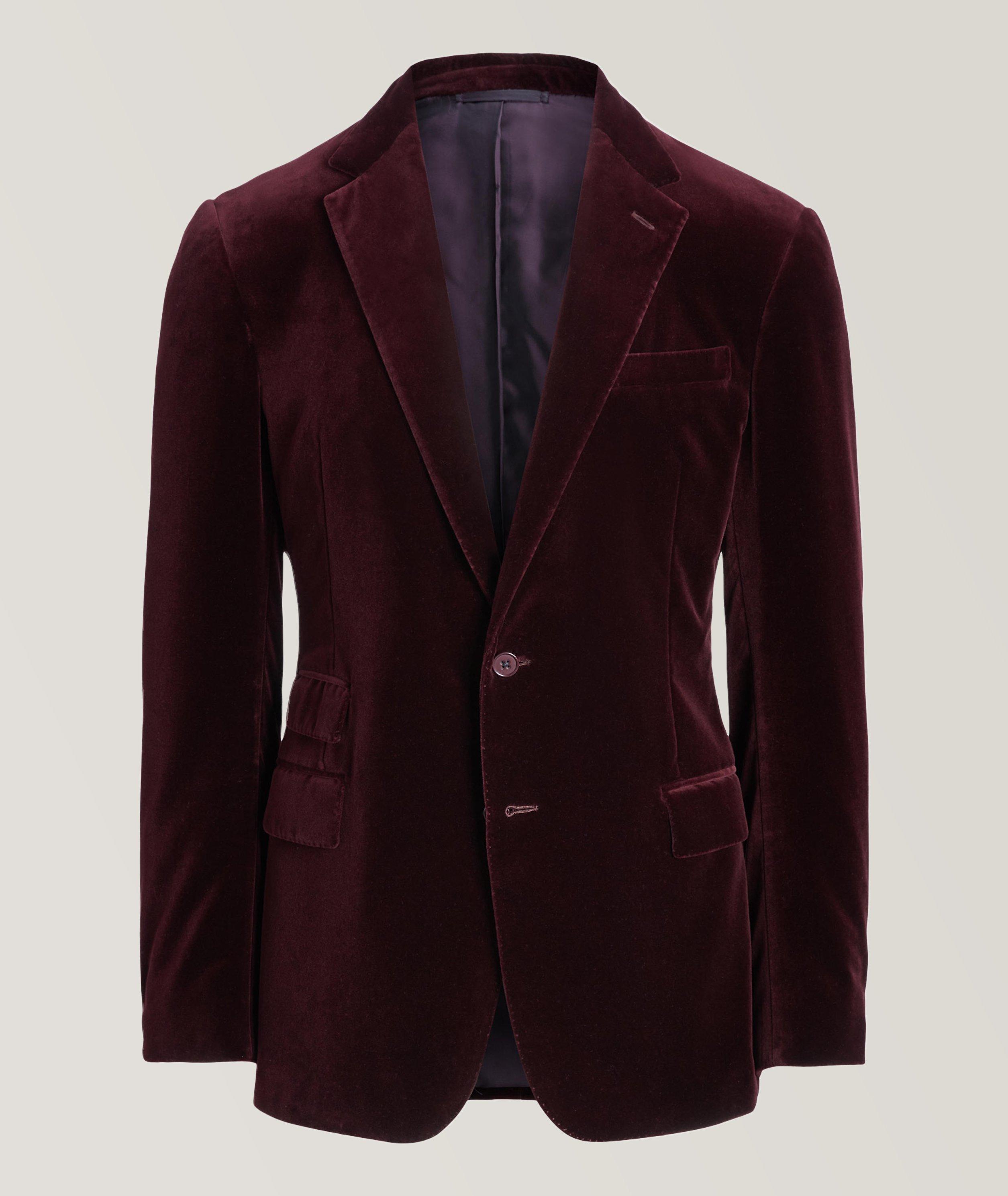 Ralph Lauren Purple Label Slim Fit Velvet Sport Jacket | Sport