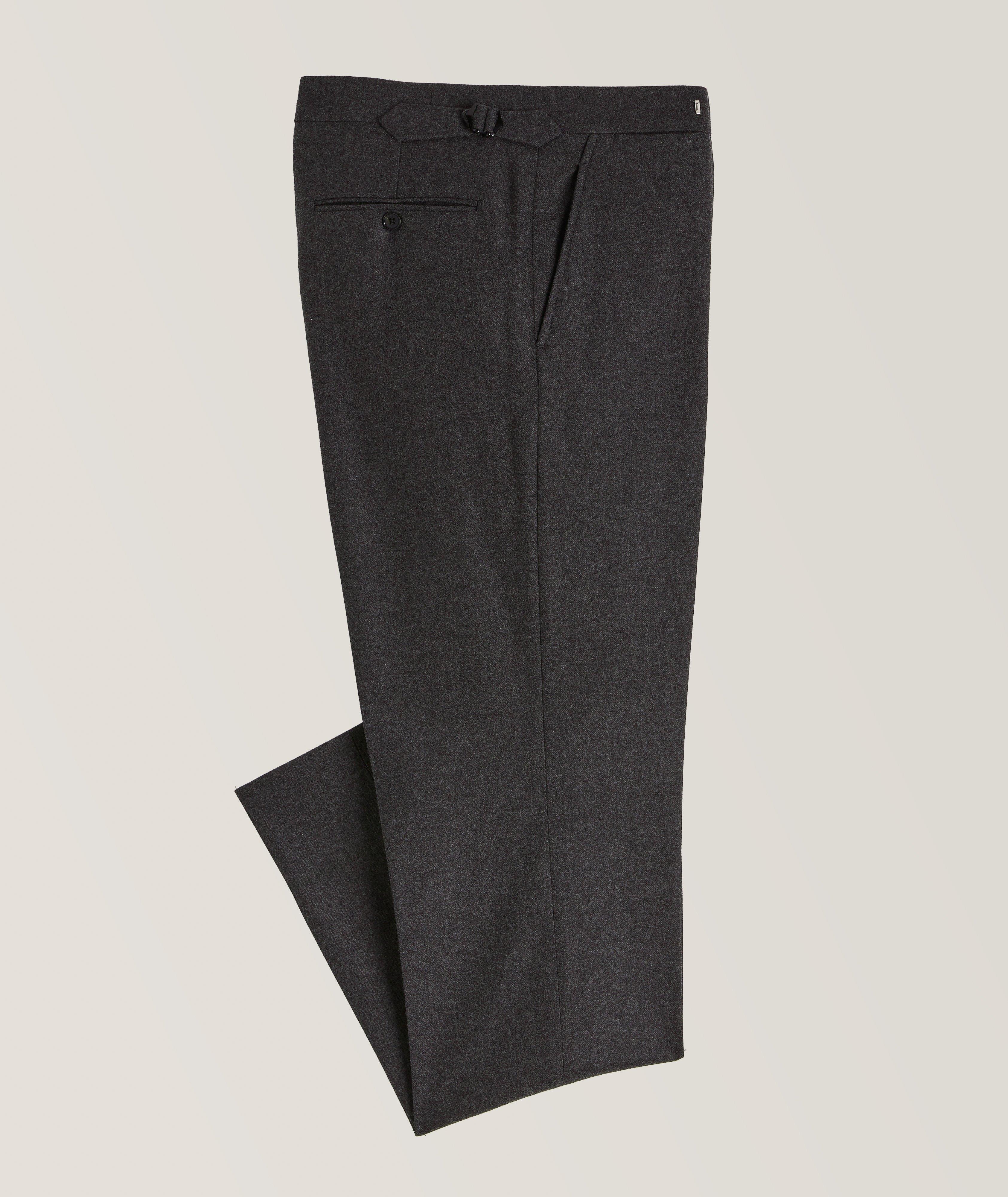 Cotton Stretch Marlene Trousers in Dark Grey - in the windsor. Online-Shop