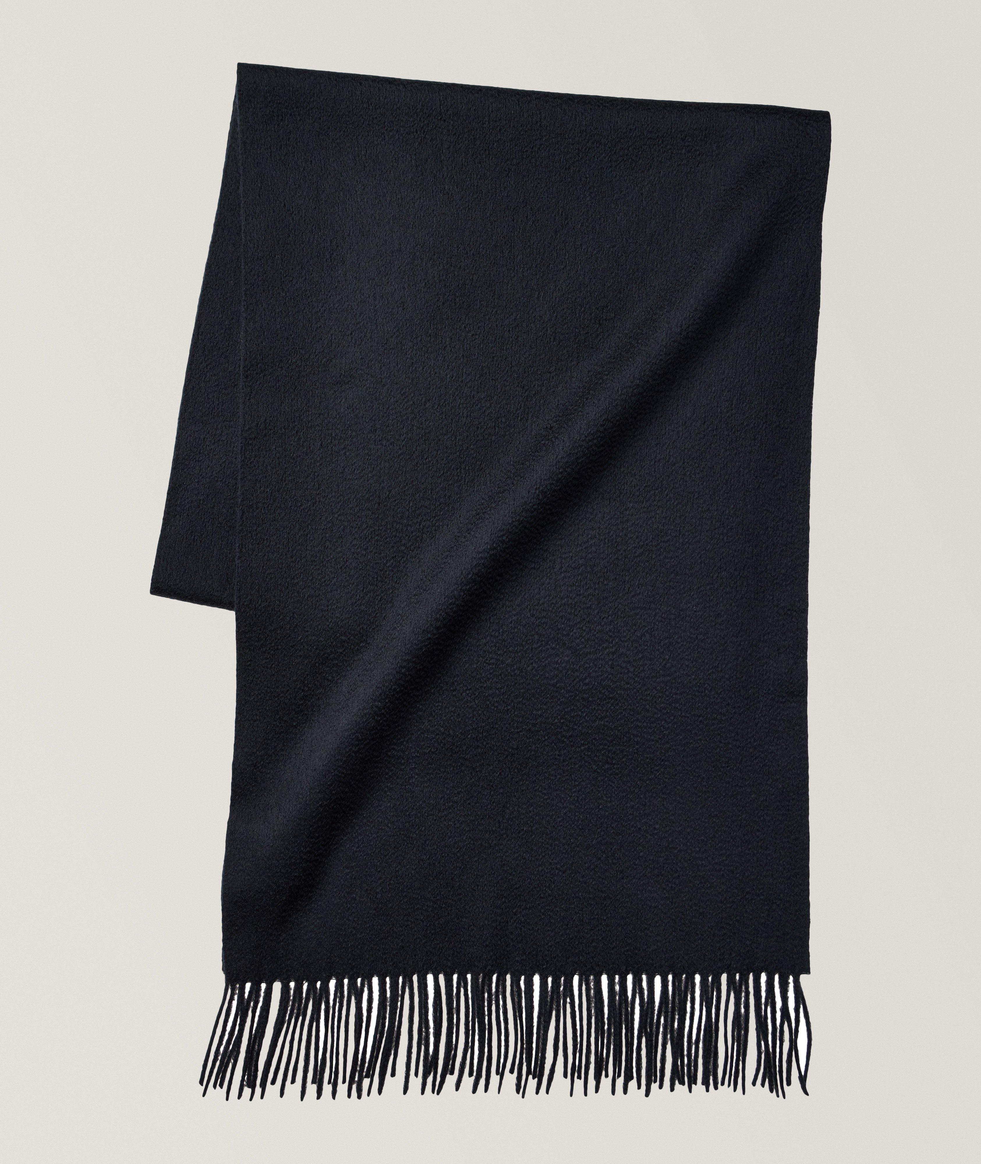 Fringed Cashmere Scarf