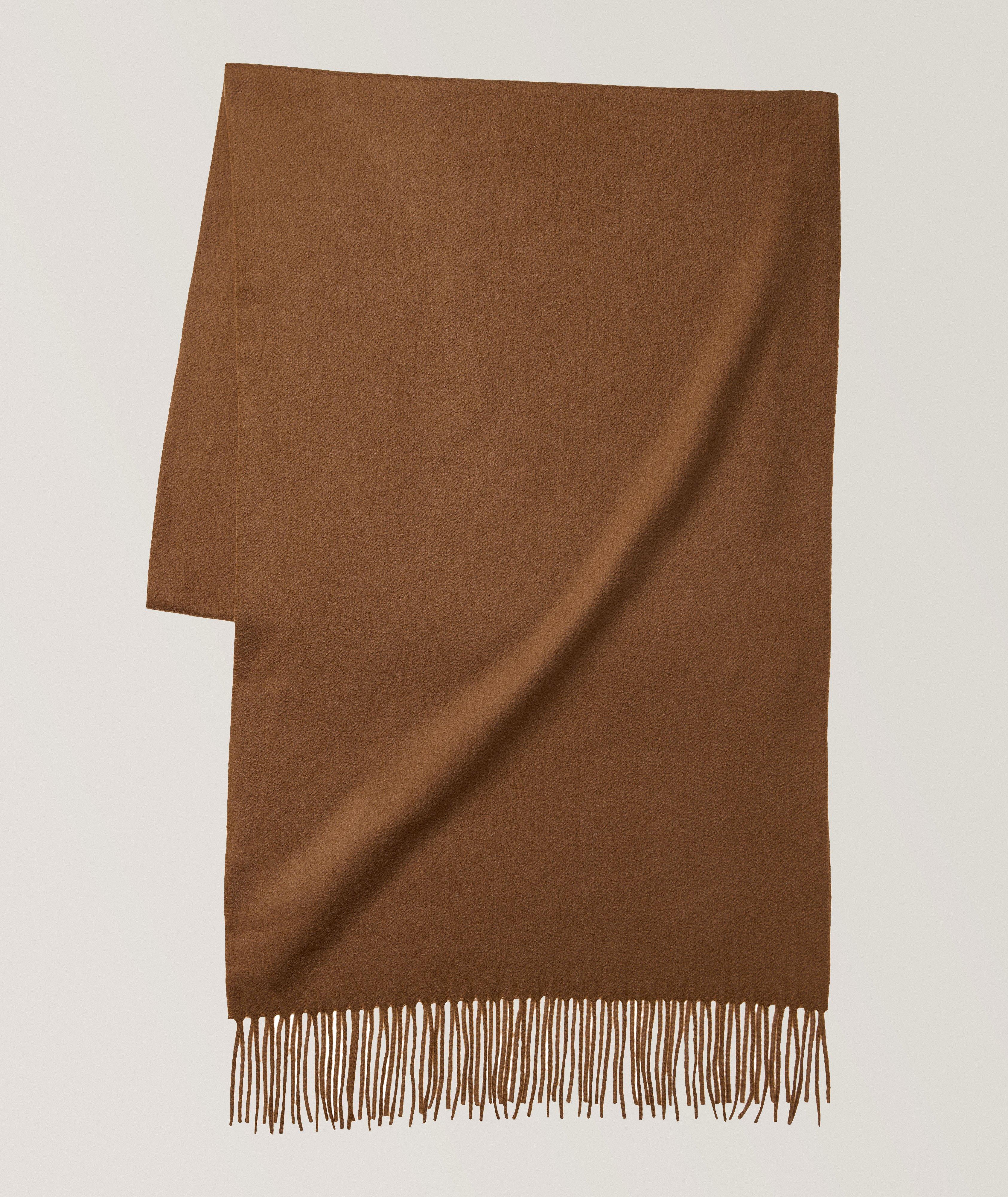 Harold Fringed Cashmere Scarf 