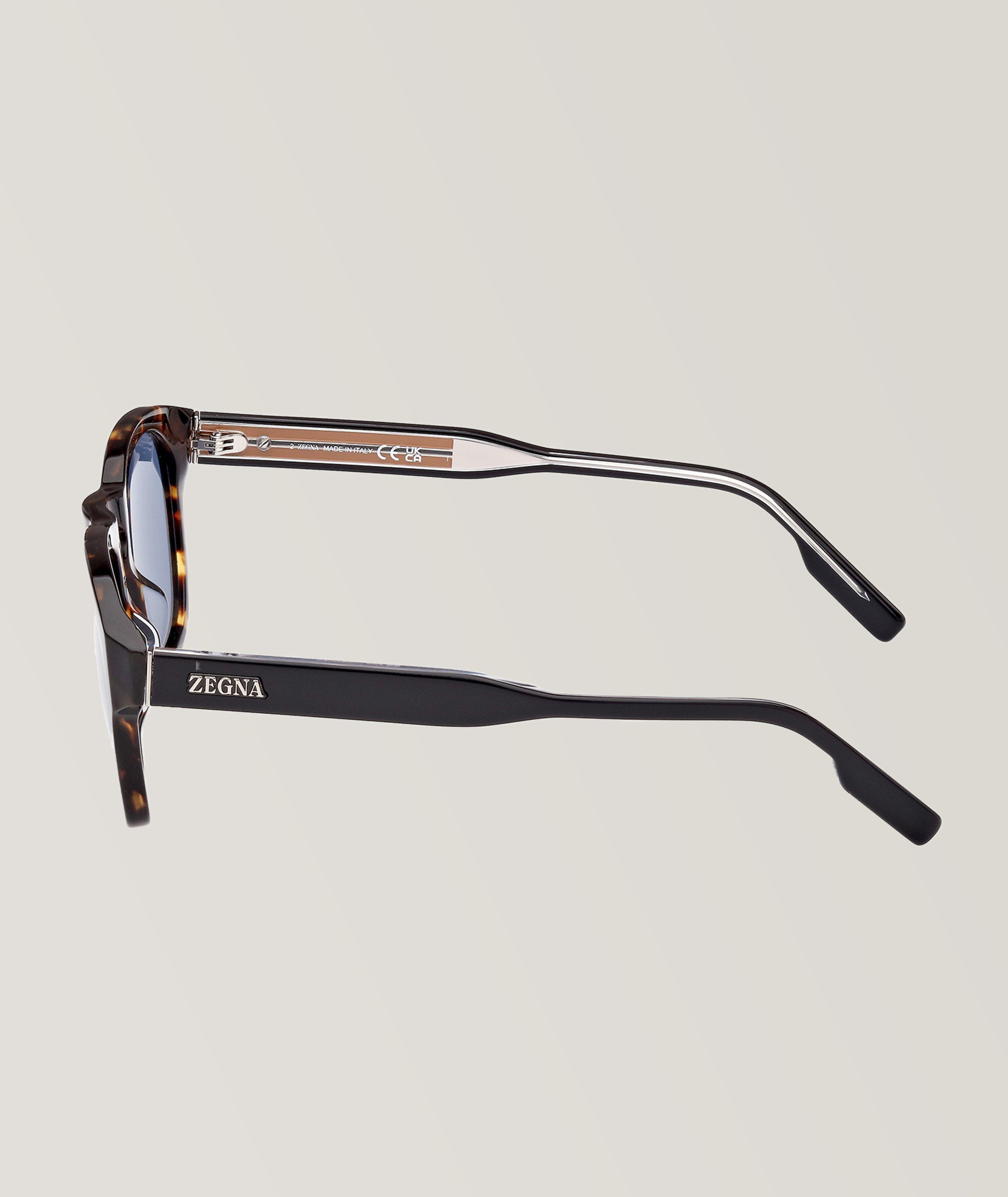 Round Acetate Sunglasses image 1
