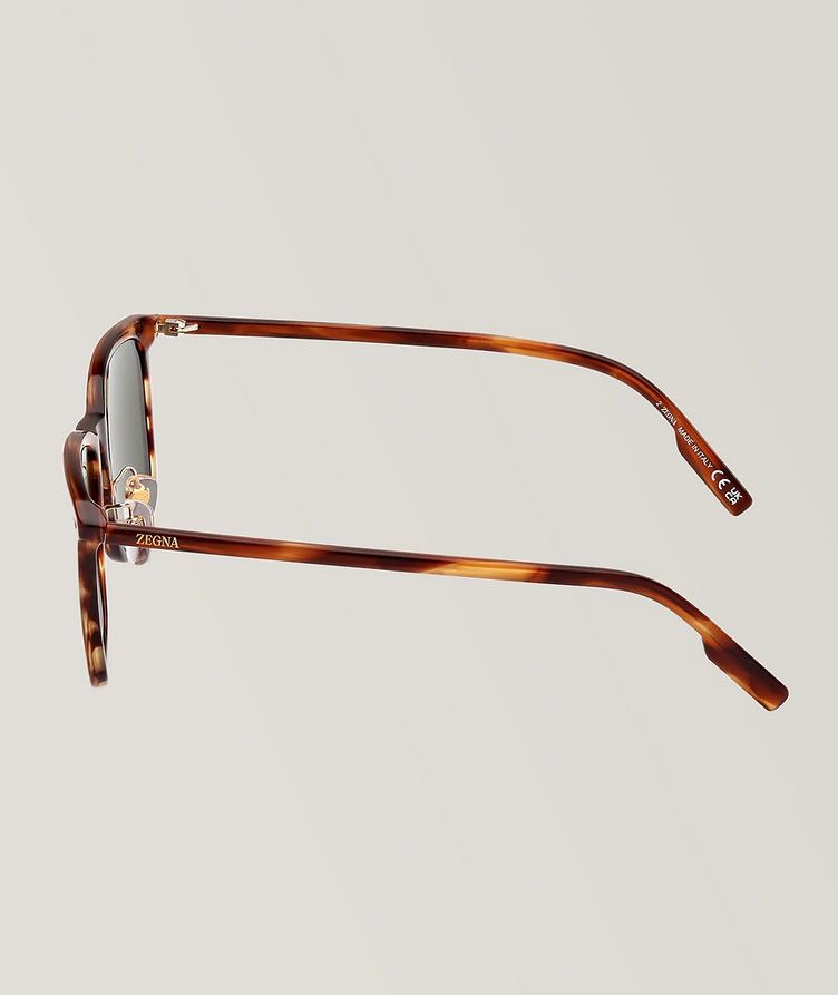 Full-Rimmed Rectangular Frame Sunglasses image 1