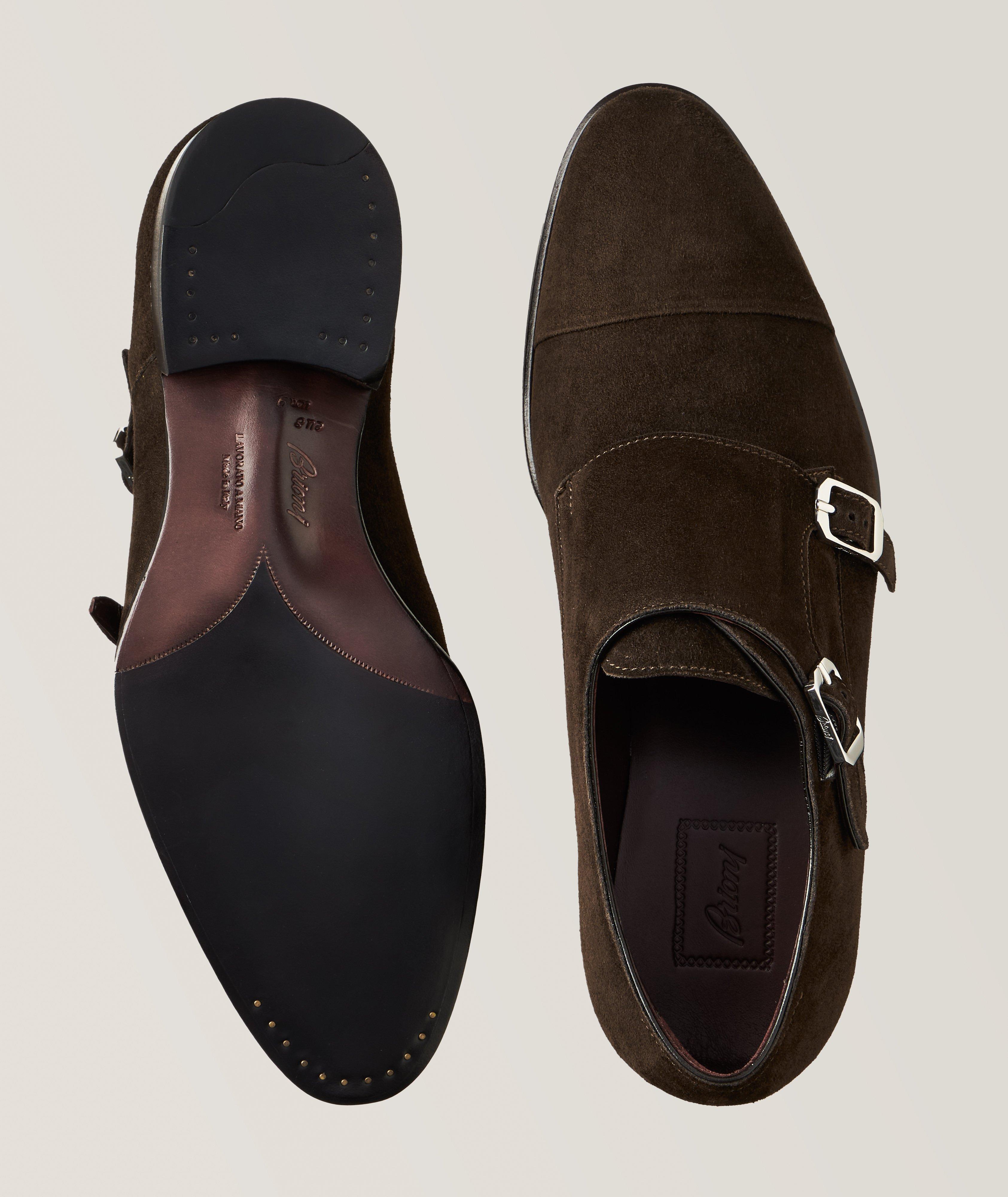 Suede Leather Double Monkstraps image 2