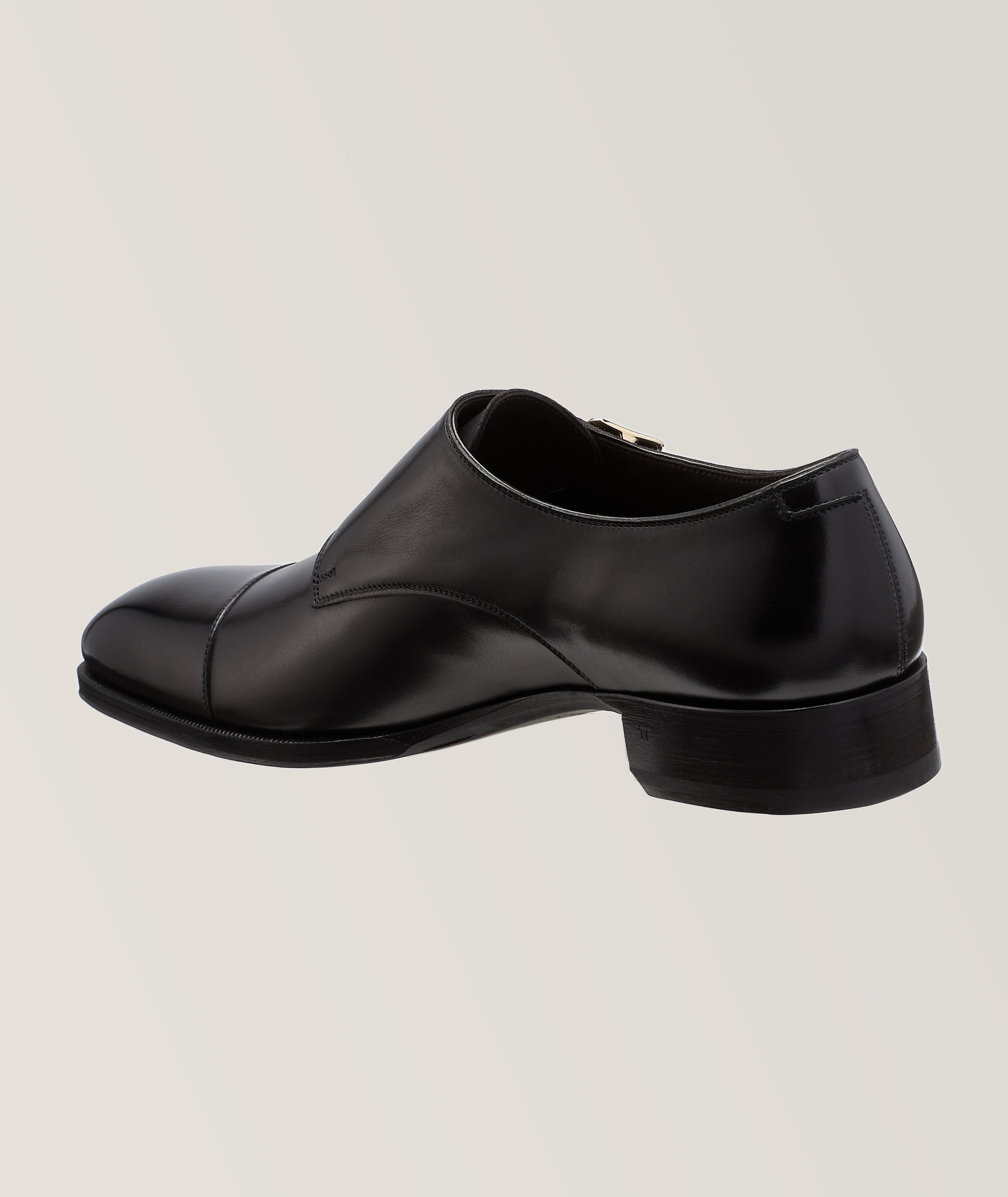 Elkan Double Monkstrap Dress Shoes image 1