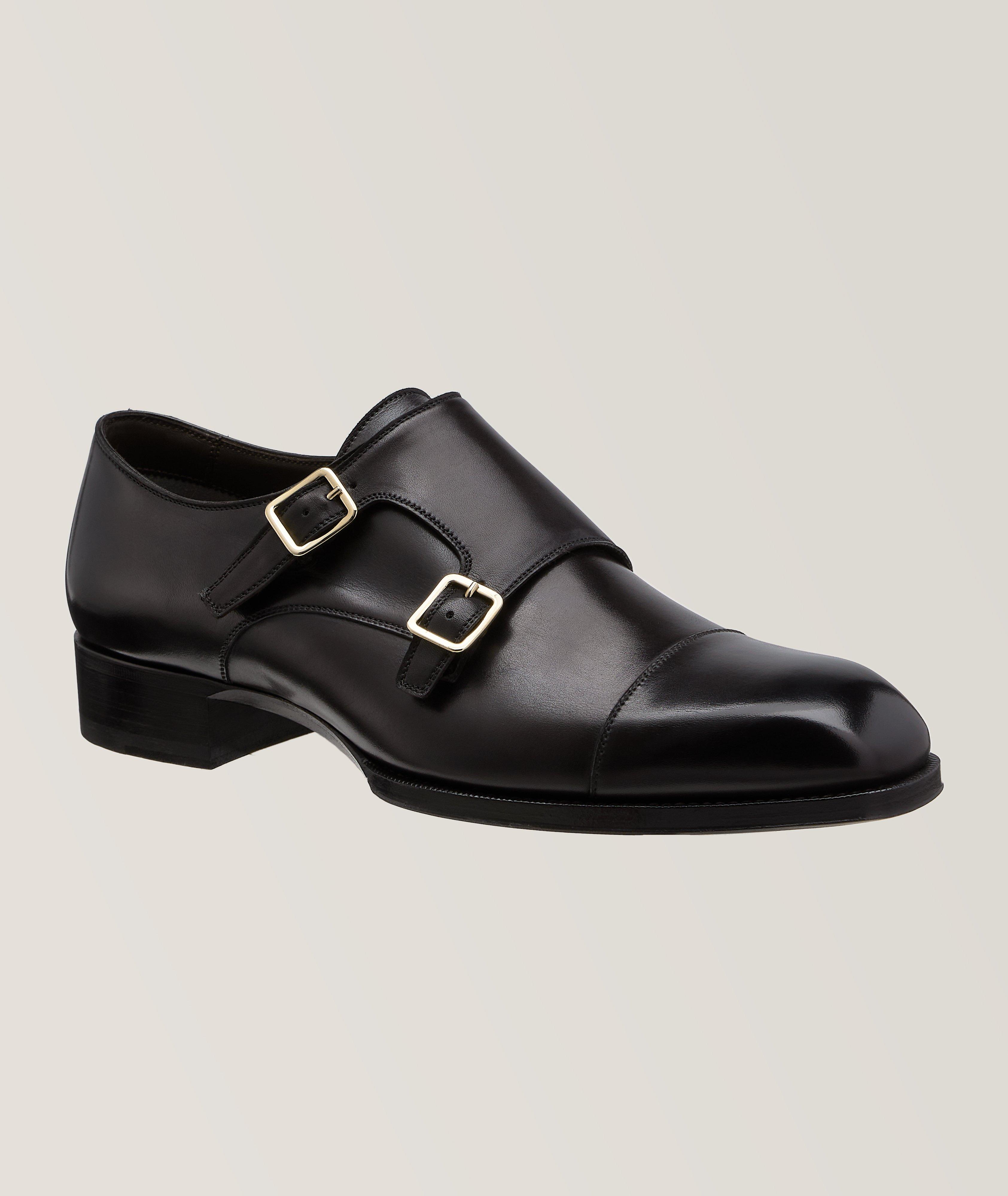 Elkan Double Monkstrap Dress Shoes image 0