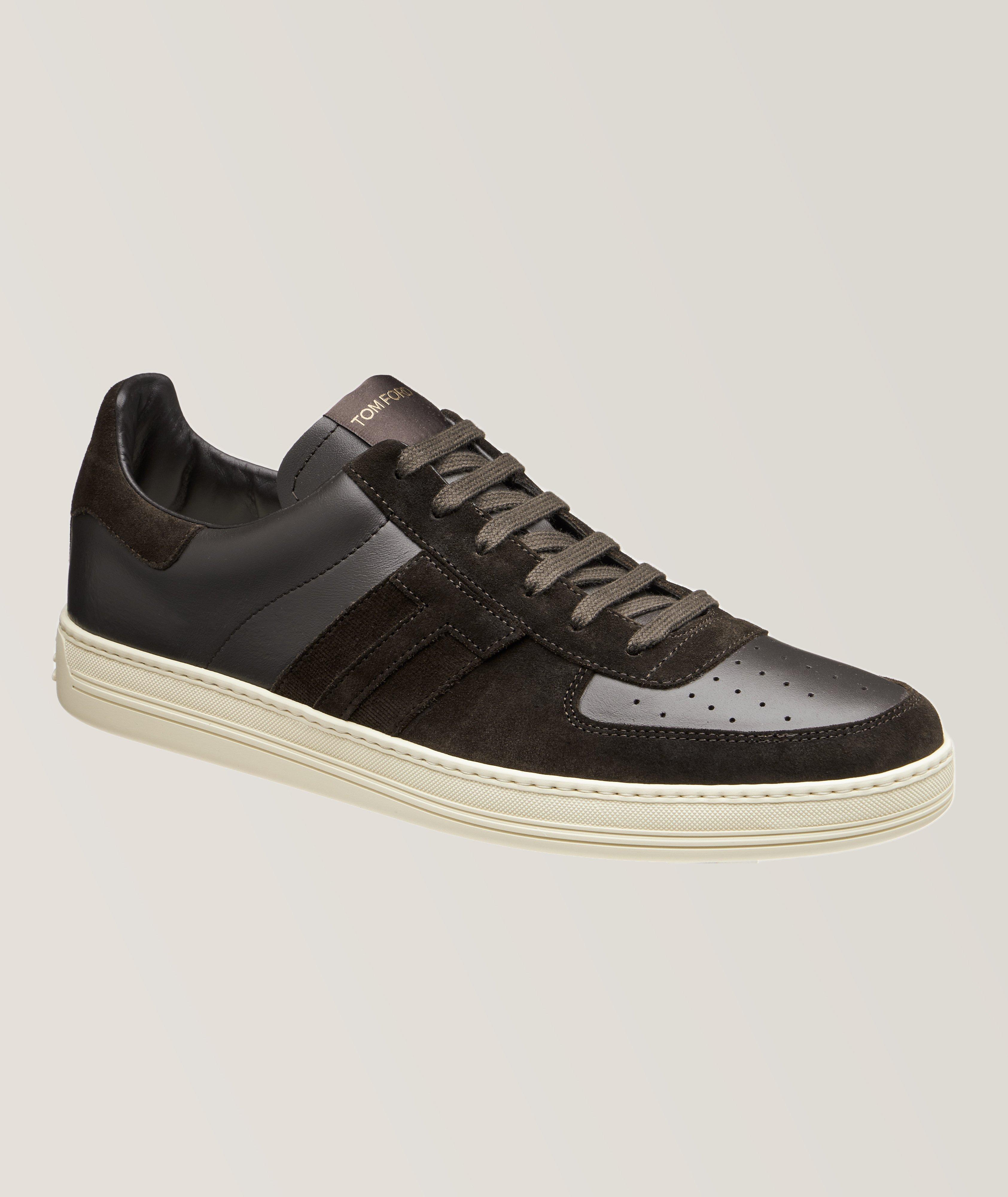 Radcliffe Tonal Suede Leather Sneakers  image 0