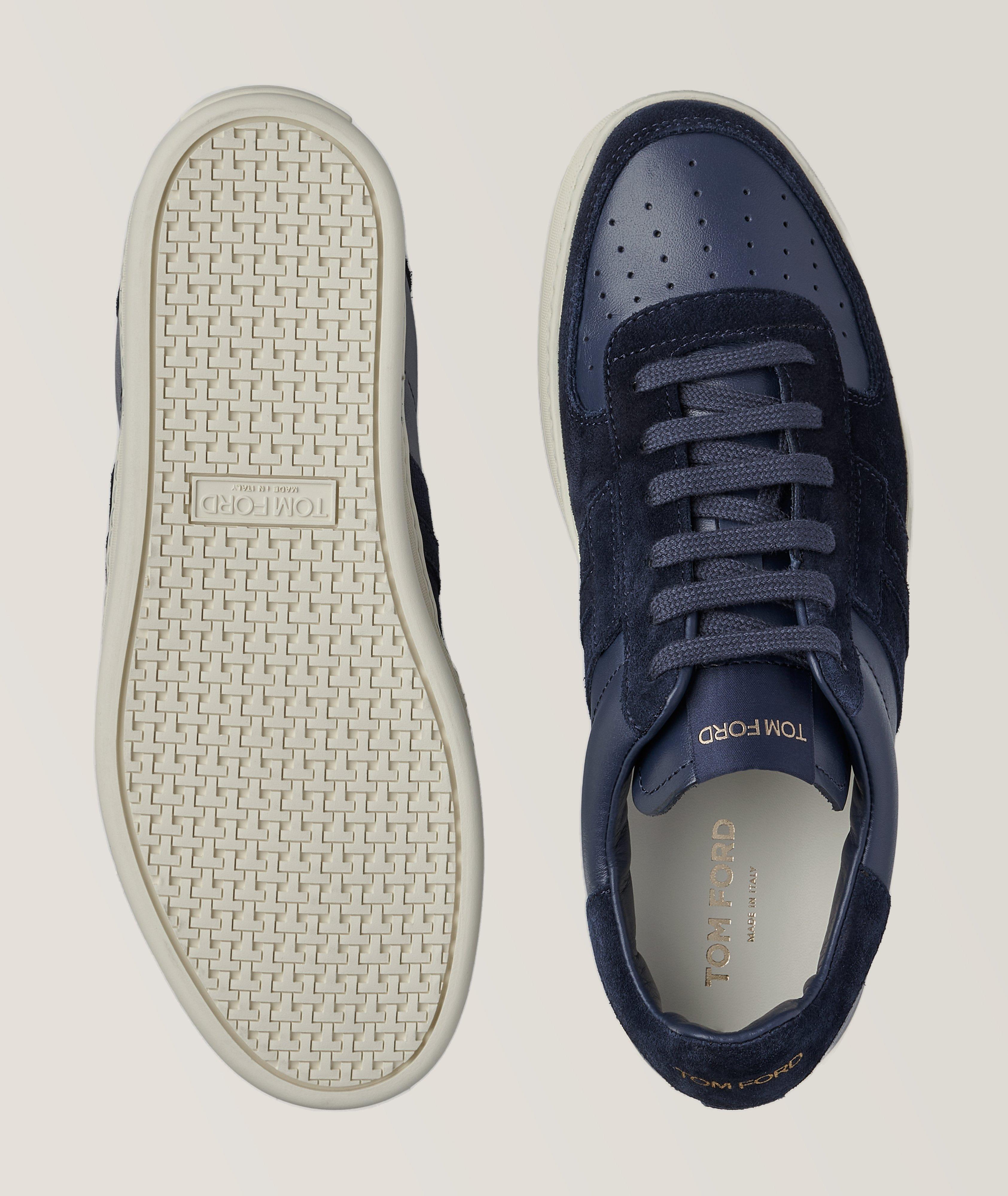 Radcliffe Tonal Suede Leather Sneakers  image 2