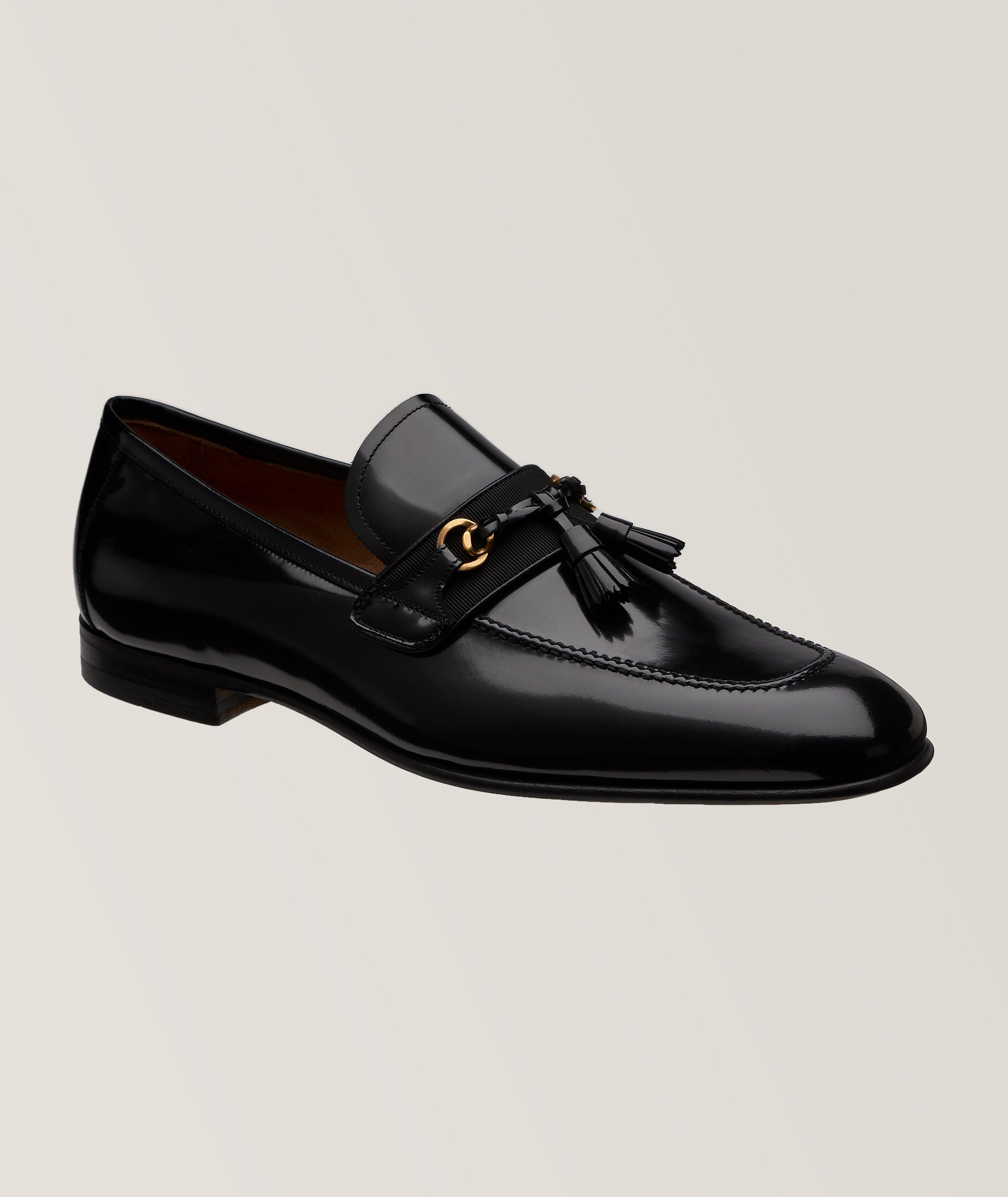 TOM FORD Sean Patent Leather Tassel Loafers