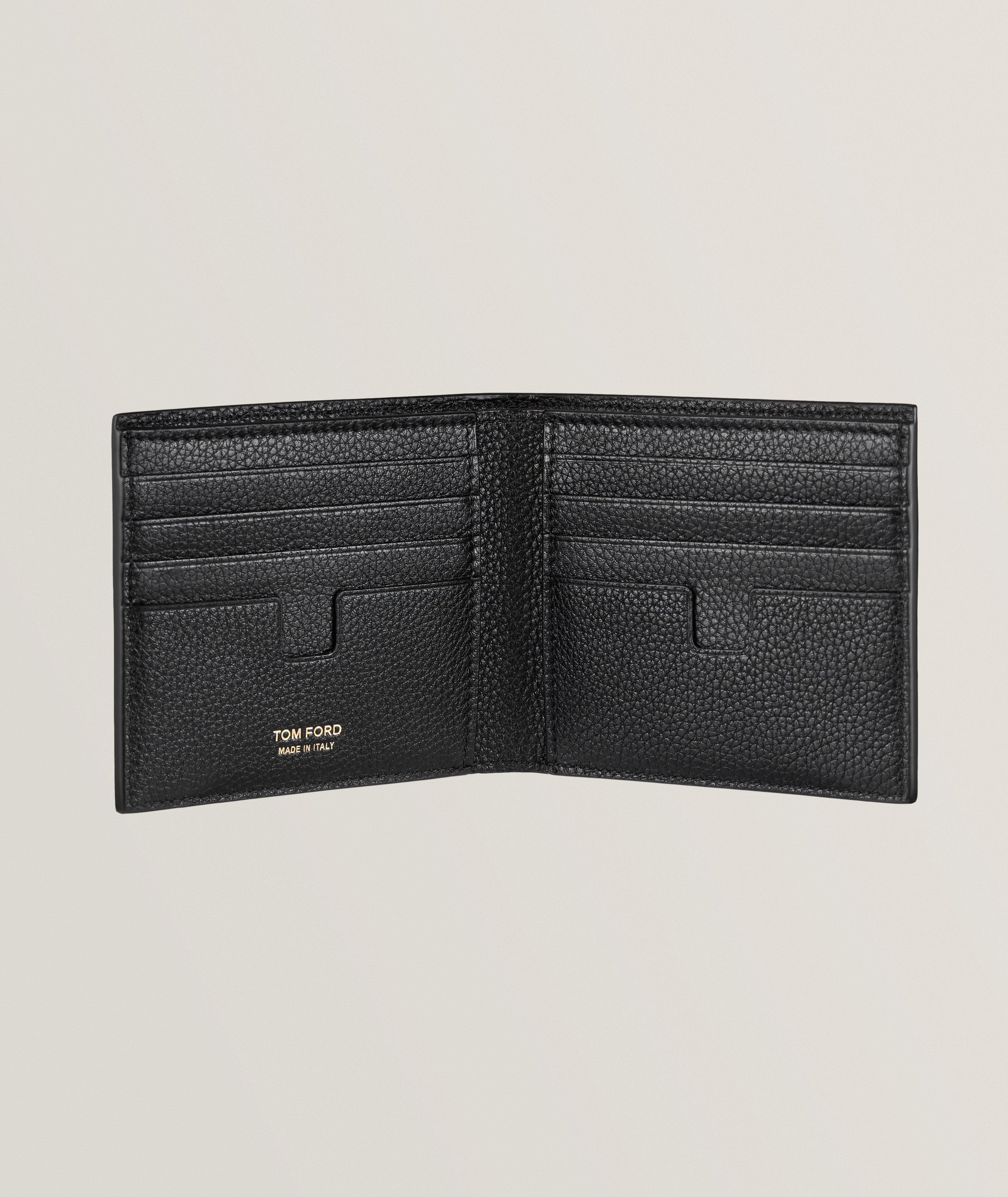 Grained Leather Bifold Wallet image 1