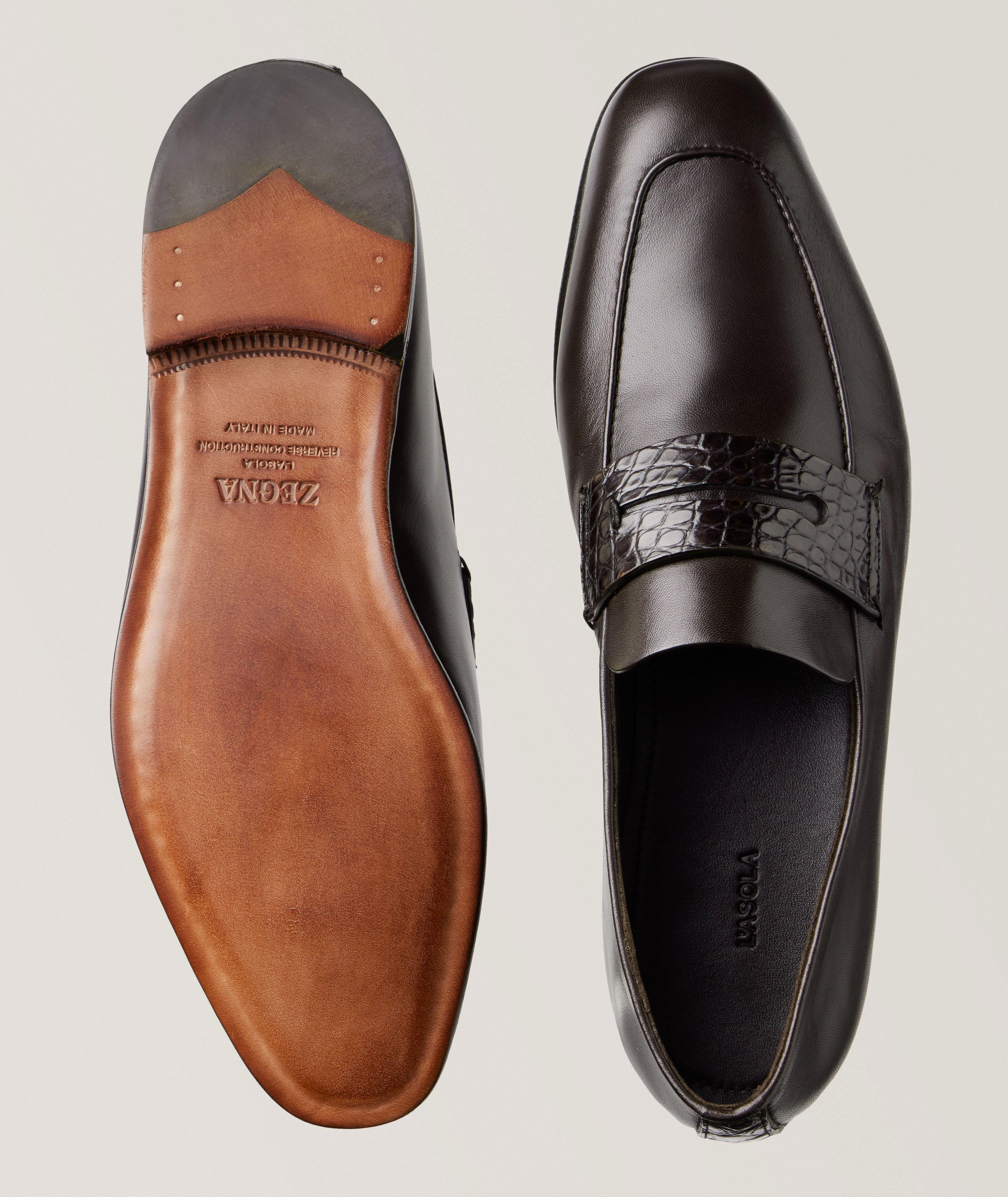 L'Asola Penny Loafers