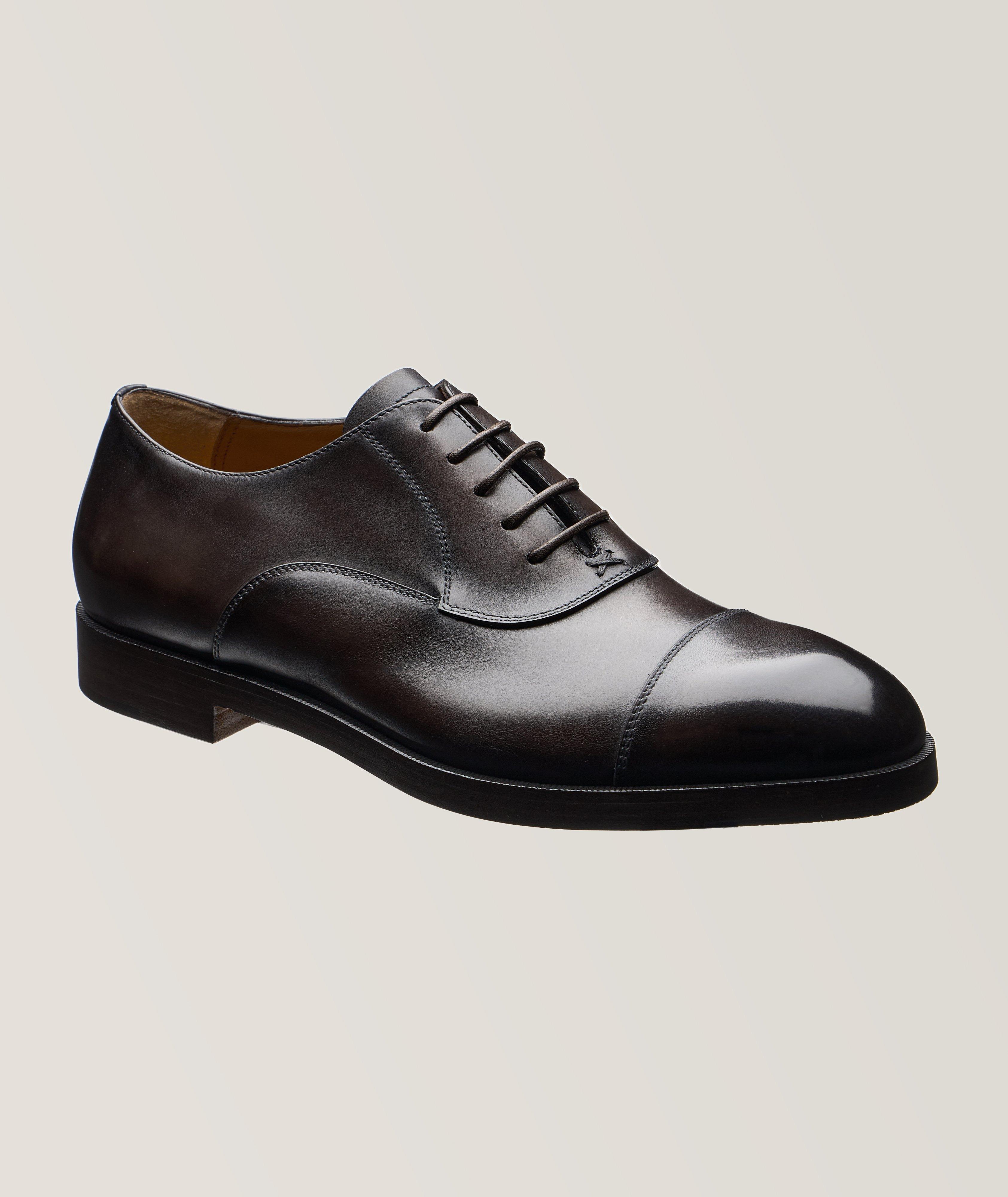 Torino Burnished Leather Oxfords image 0