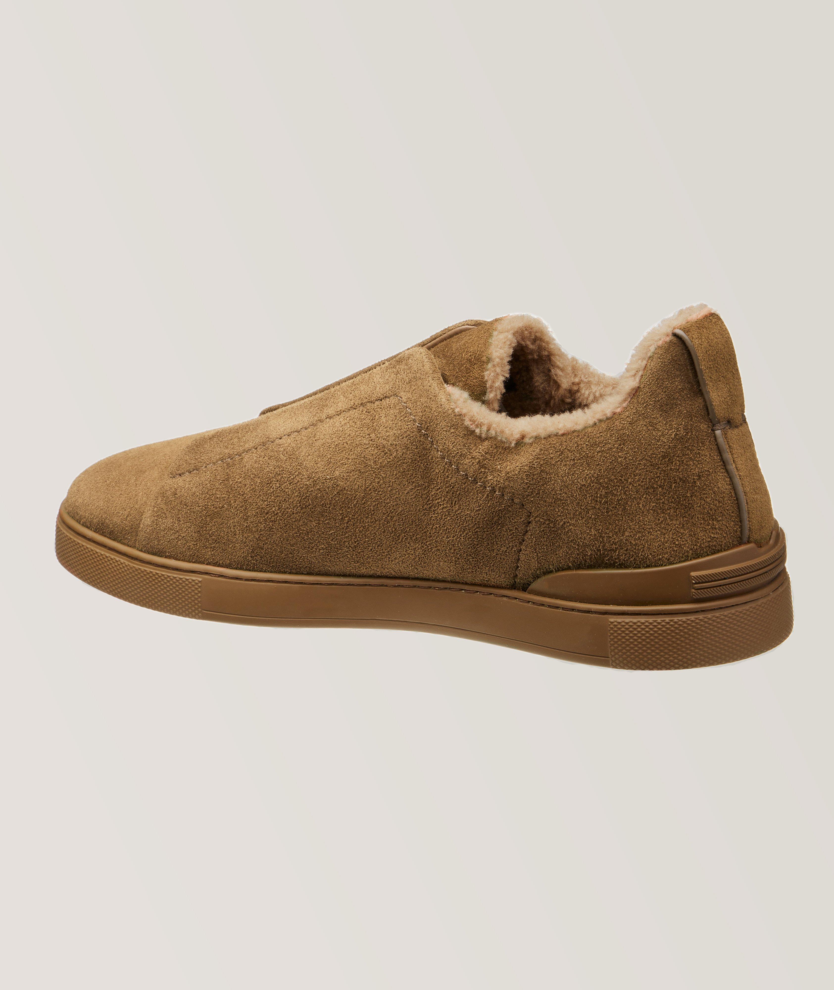 Chaussure sport en cuir et en rason, collection Triple Stitch image 1